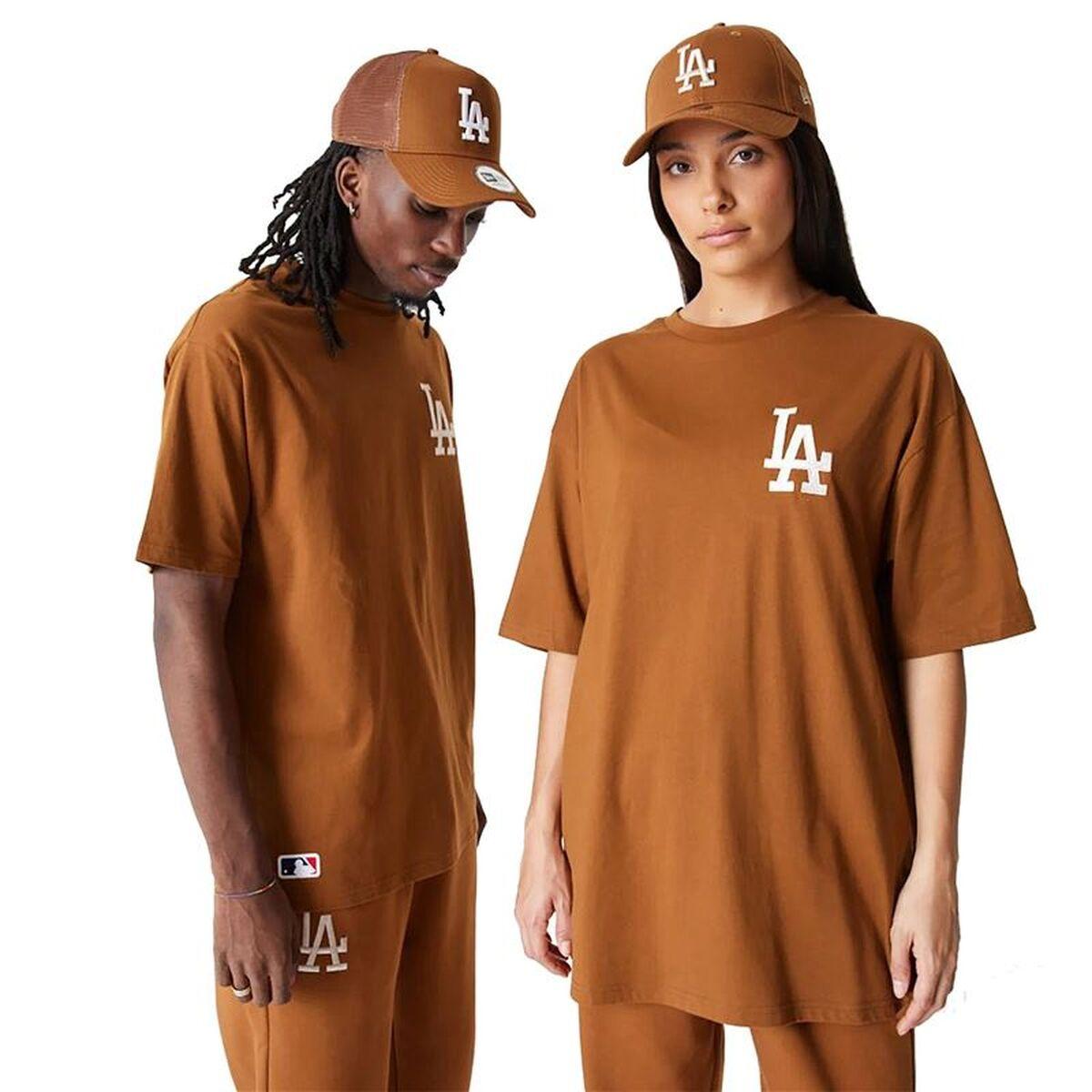 Camiseta de Manga Corta Hombre New Era League Essentials Dorado