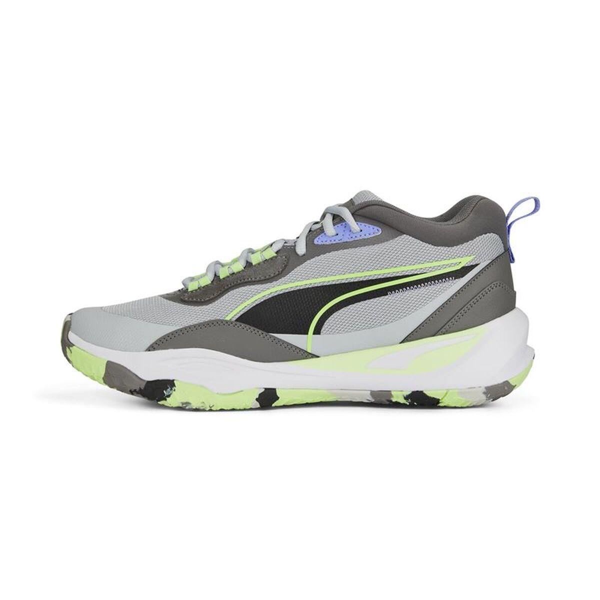 Zapatillas de Baloncesto para Adultos Puma Playmaker Pro Platinum