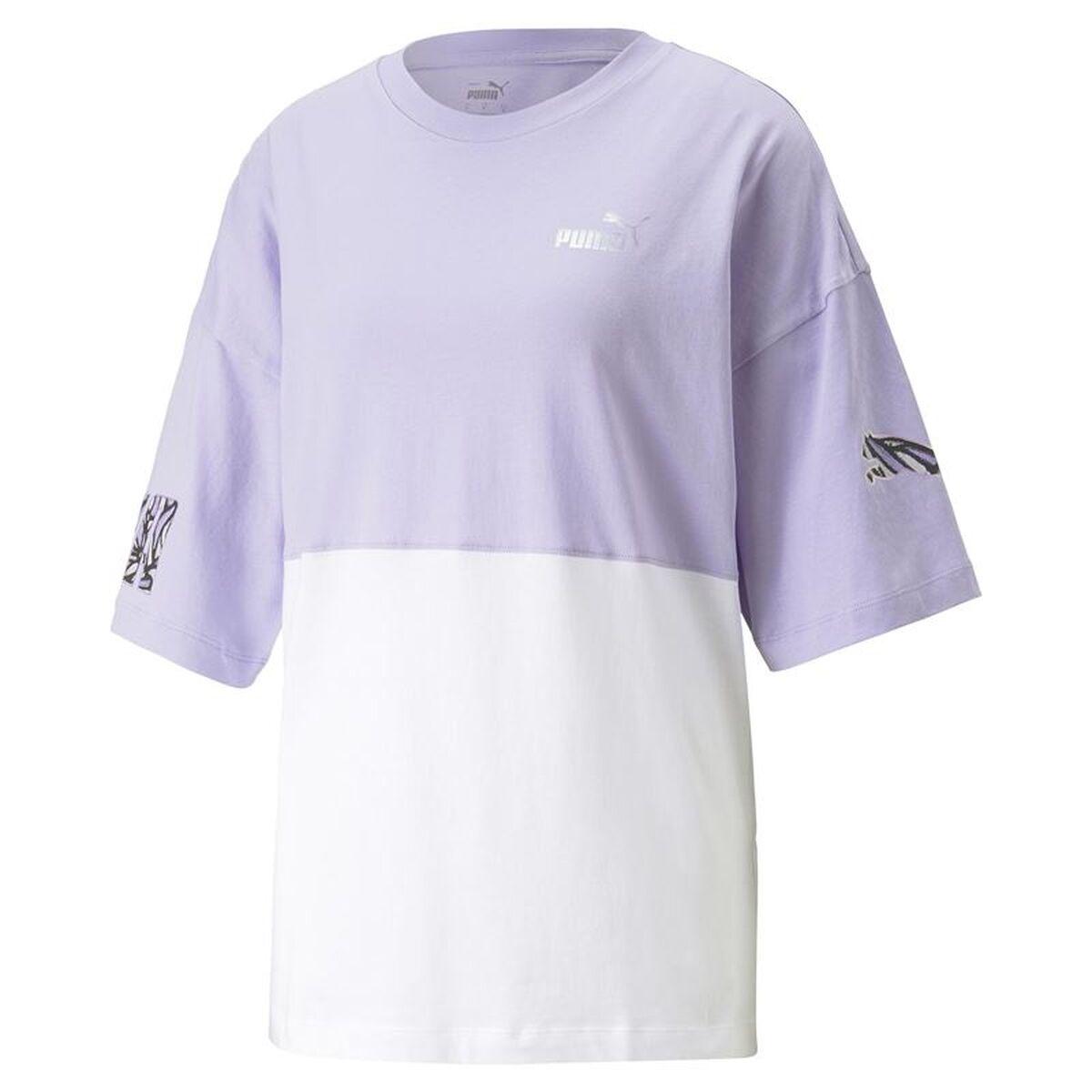 Camiseta de Manga Corta Mujer Puma Power Nova Shin Malva