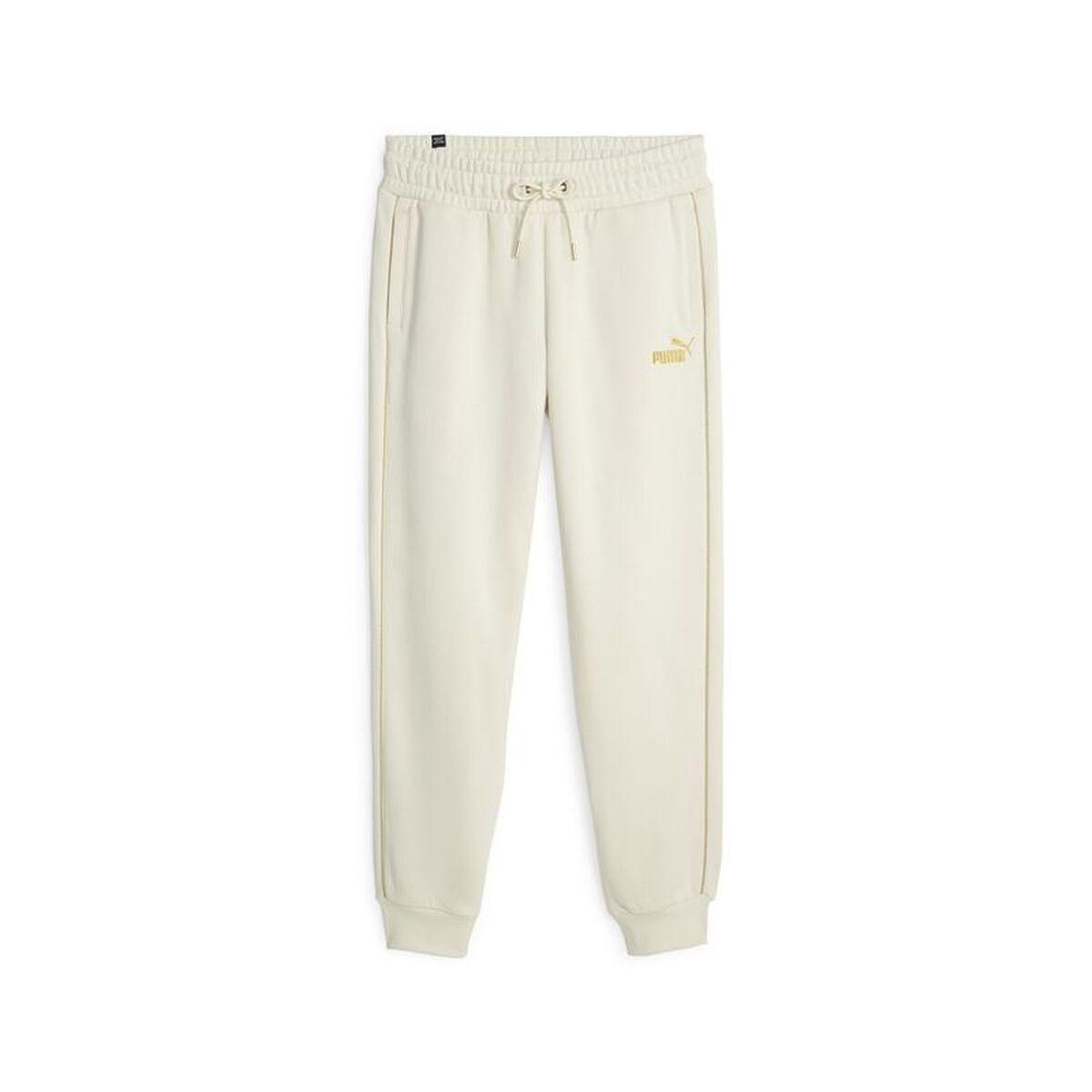 Pantalón Largo Deportivo Puma 680022 87 Beige Mujer