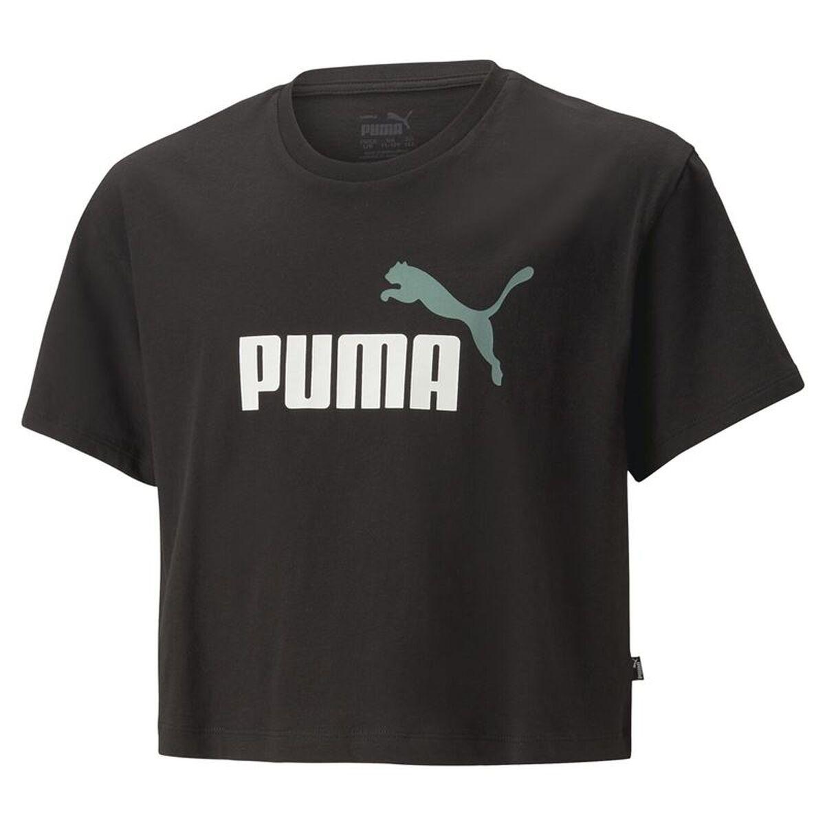 Camiseta de Manga Corta Infantil Puma 845346 56 Negro