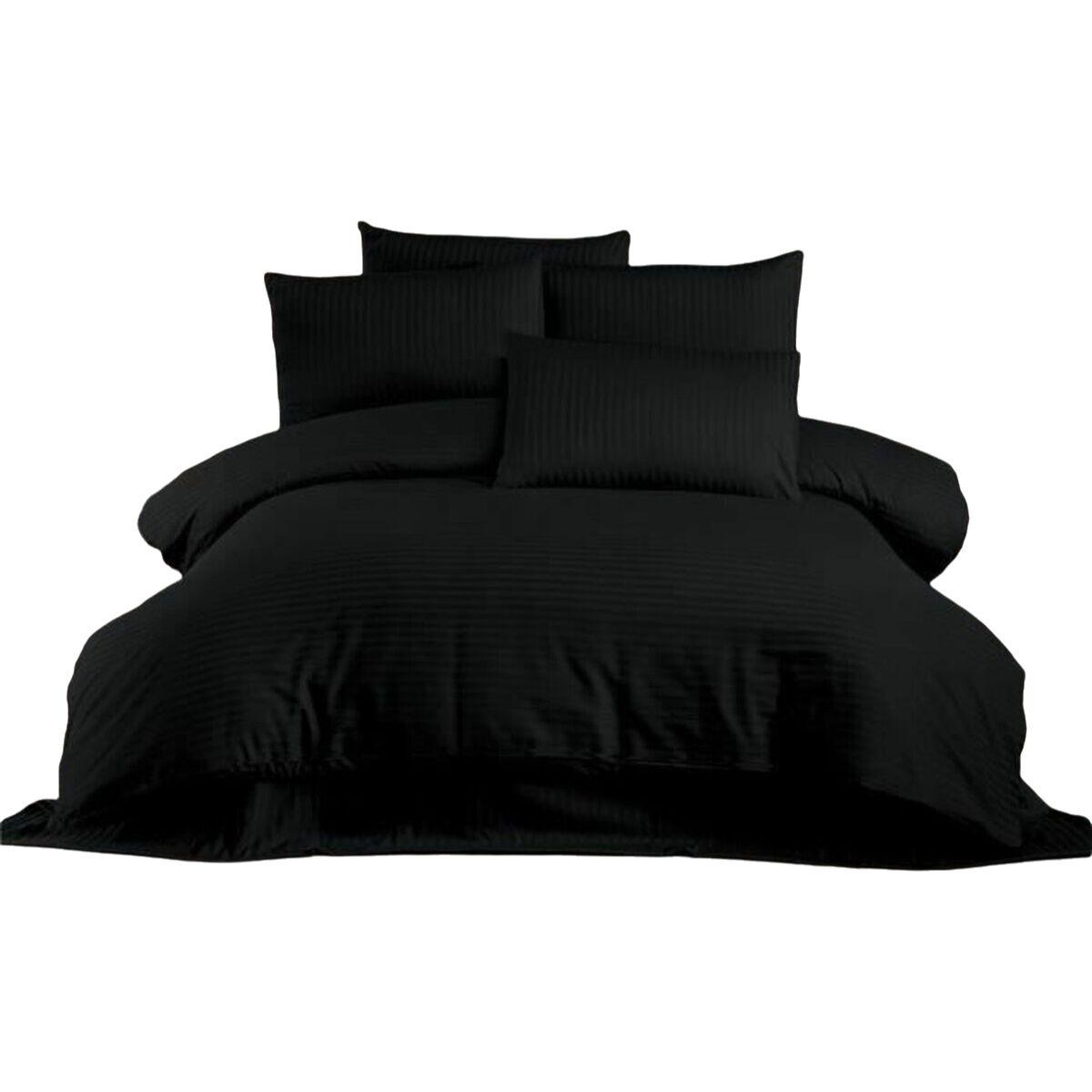 Juego de funda nórdica Negro Cama de 200 3 Piezas