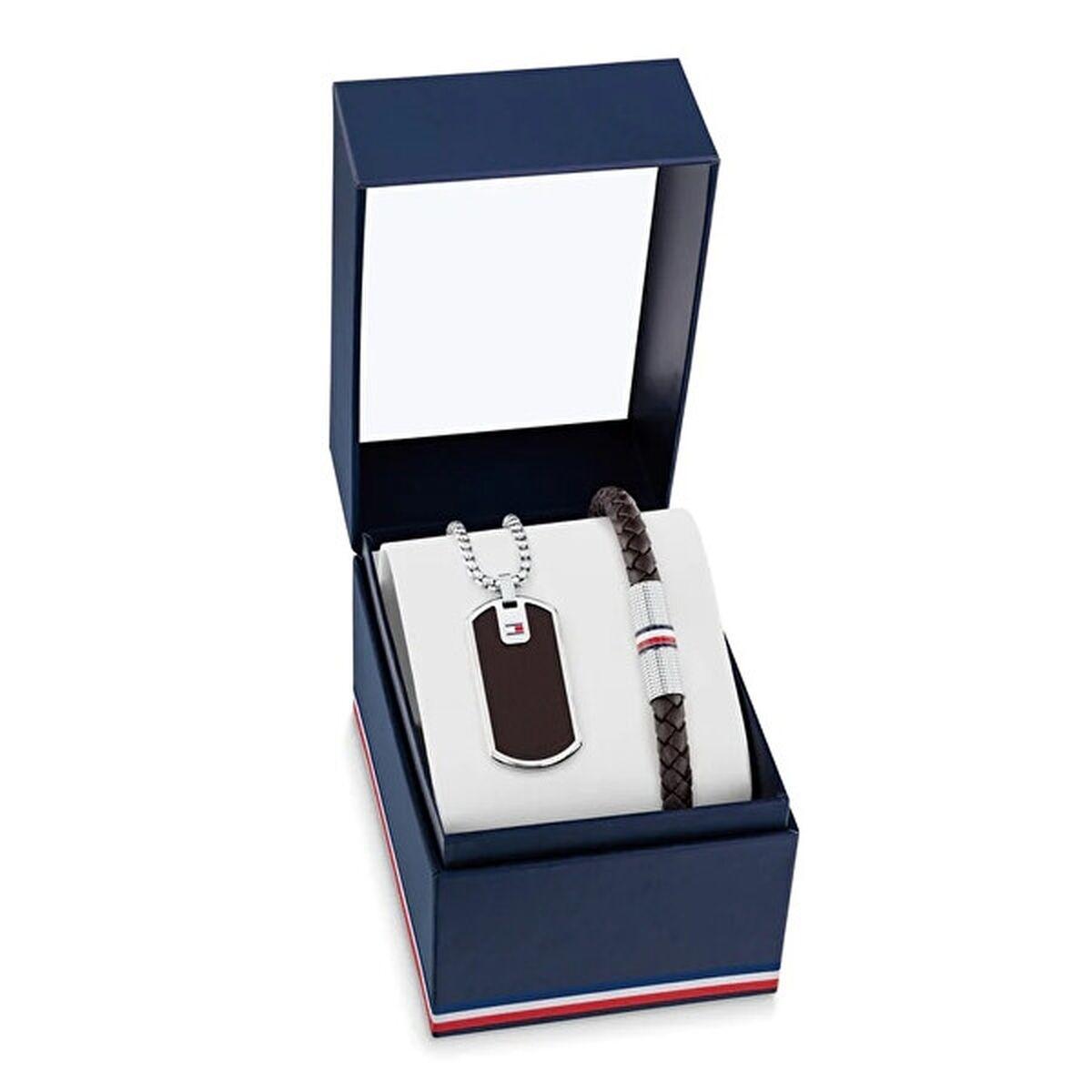 Kit de Joyería Tommy Hilfiger 2770169 Marrón Negro