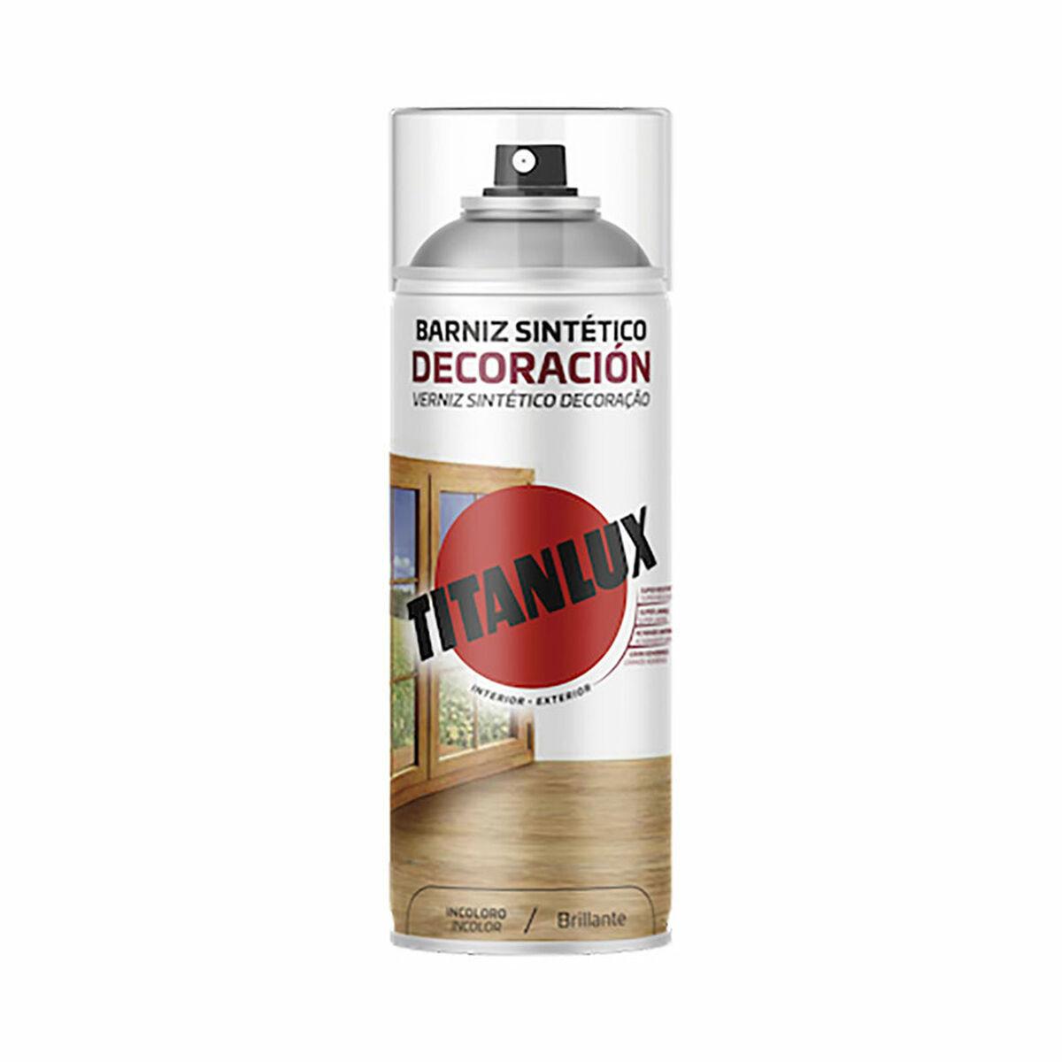 Barniz en Spray Titanlux Incoloro Brillante 200 ml