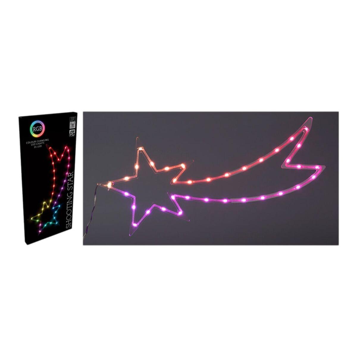 Estrella de Navidad BASIC & CO RGB 25 x 0,6 x 60 cm