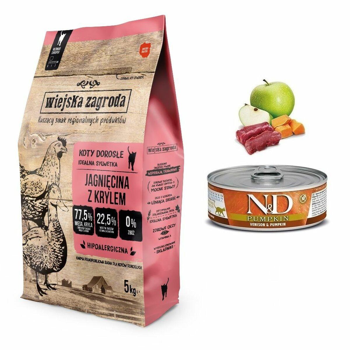 Pienso WIEJSKA ZAGRODA Lamb with krill Cordero 5 kg