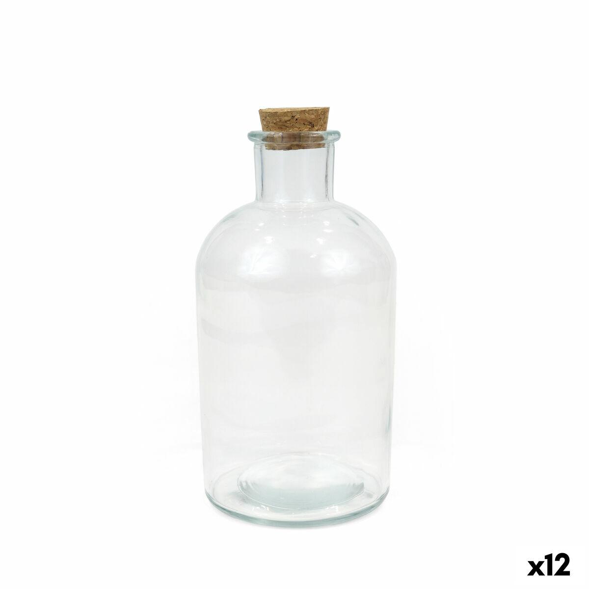 Botella de Cristal La Mediterránea 1 L (12 Unidades)