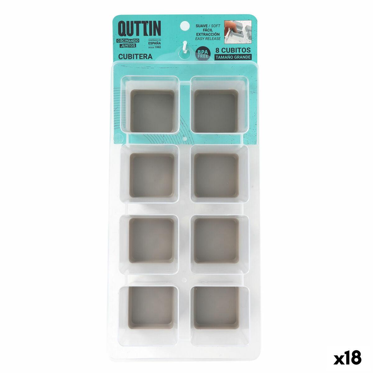 Molde para Cubitos de Hielo Quttin 27 x 13 x 5 cm (18 Unidades)