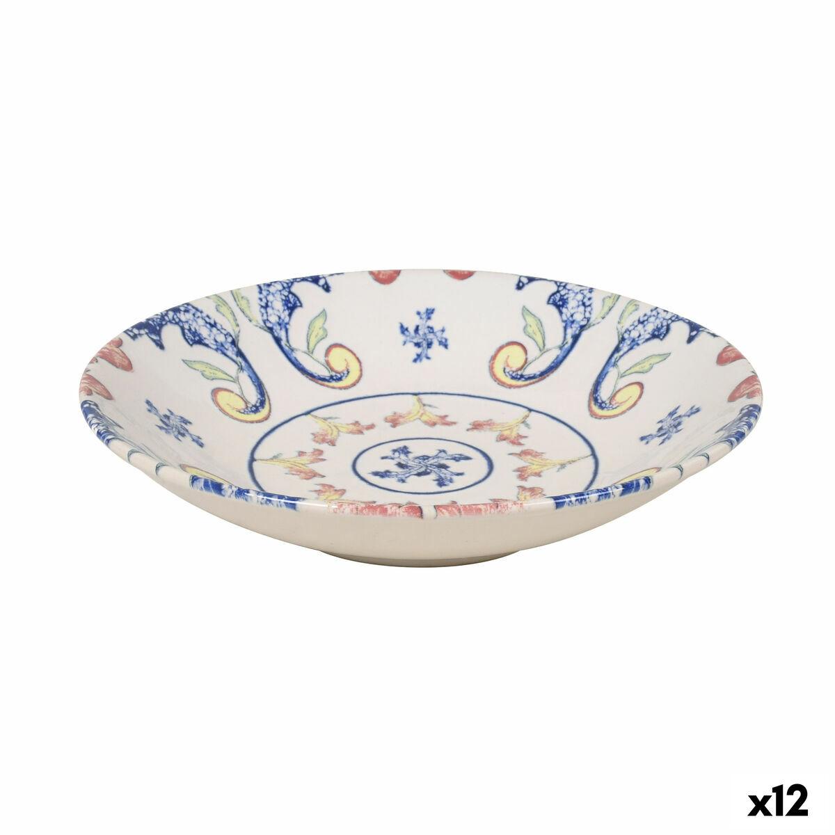 Plato Hondo La Mediterránea Centennial Ø 22 cm (12 Unidades)