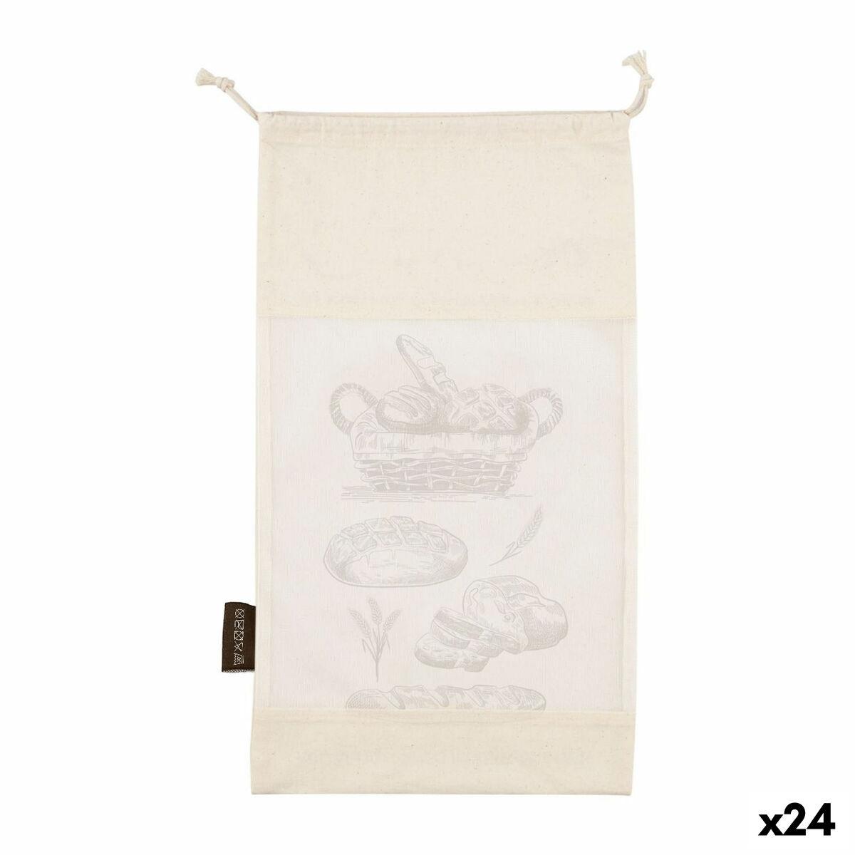 Bolsa Reutilizable para Alimentos Quttin Bread 25 x 45 cm (24 Unidades)