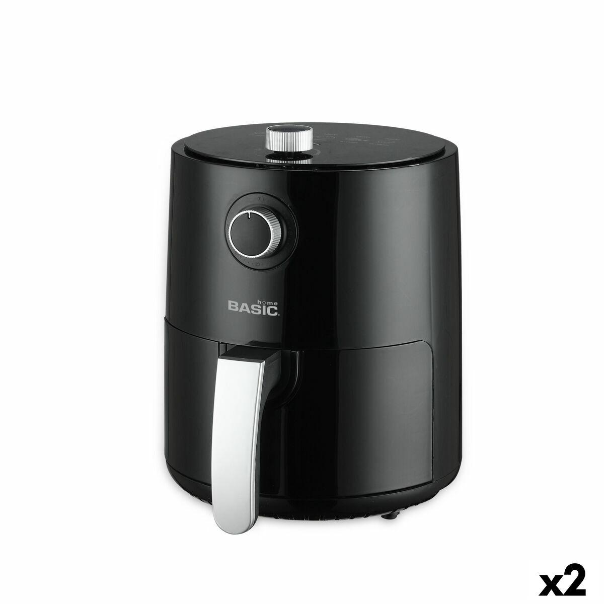 Freidora de Aire Basic Home Negro 1200 W 2,3 L