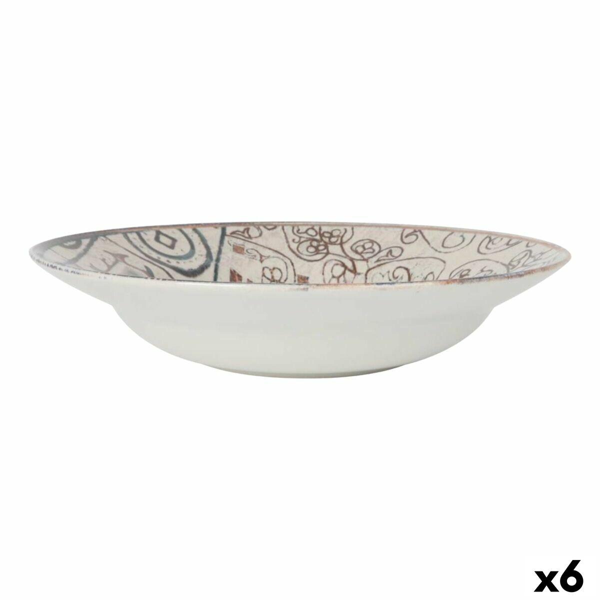 Plato para Pasta La Mediterránea Grecia Ø 29 cm (6 Unidades)