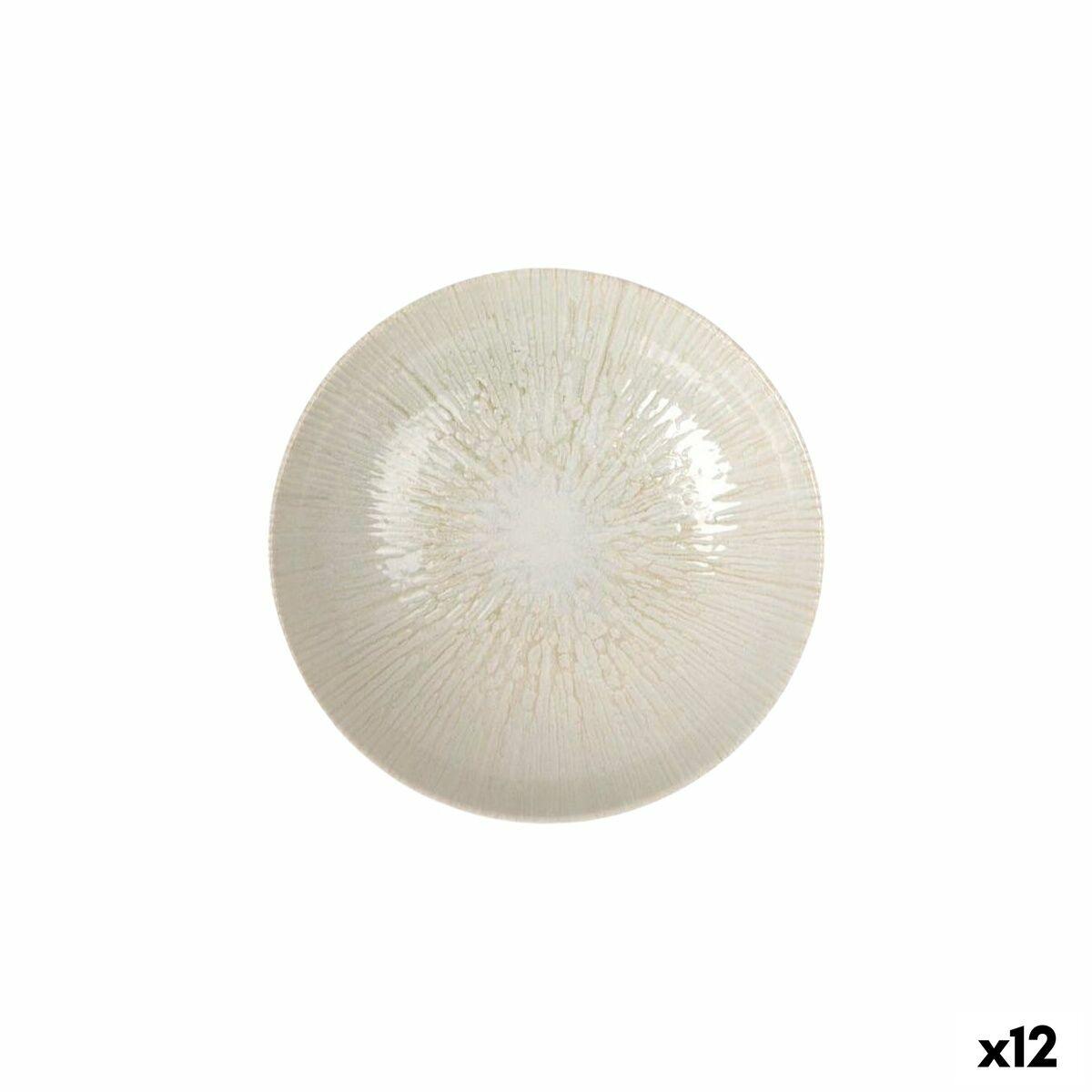 Plato Hondo La Mediterránea Anya Ø 21 cm (12 Unidades)