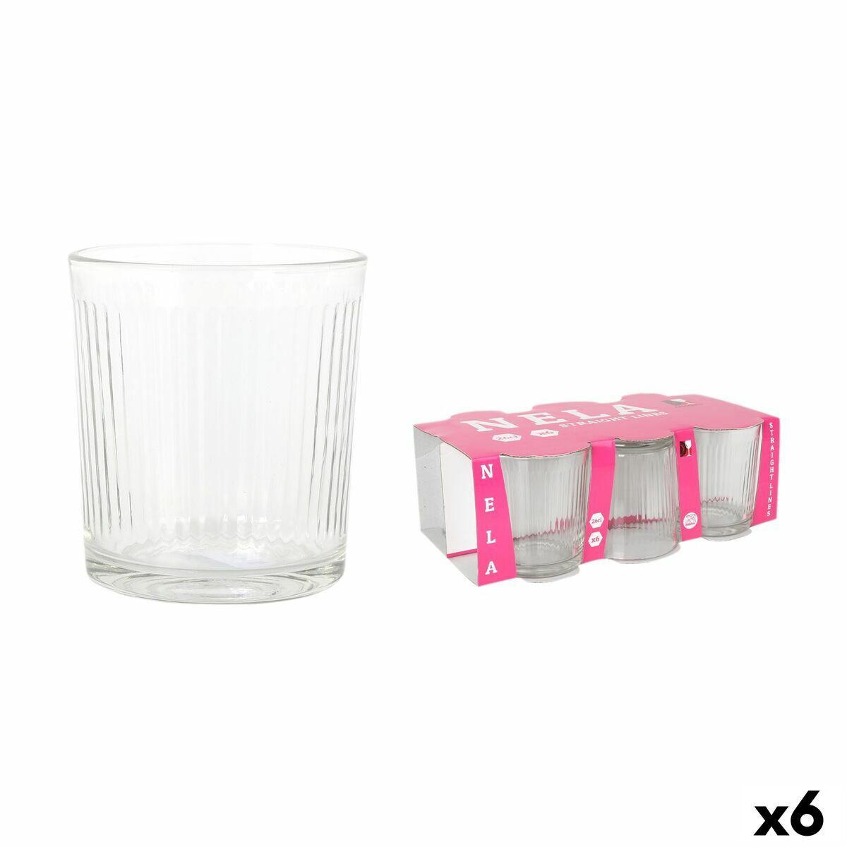 Set de Vasos La Mediterránea STRAIGHT 6 Piezas (6 Unidades)