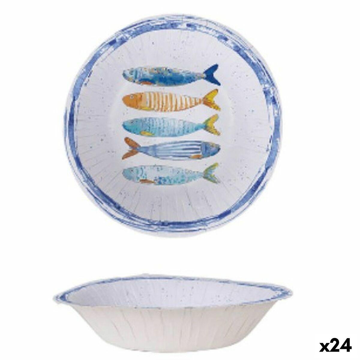 Set de Platos Inde 450 ml 6 Piezas (24 Unidades)