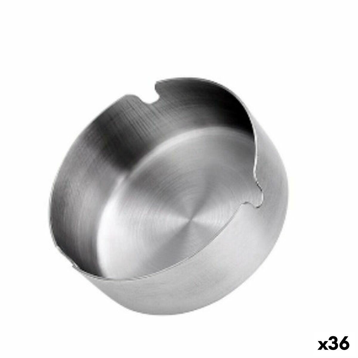Cenicero Confortime Acero 8 cm (36 Unidades)