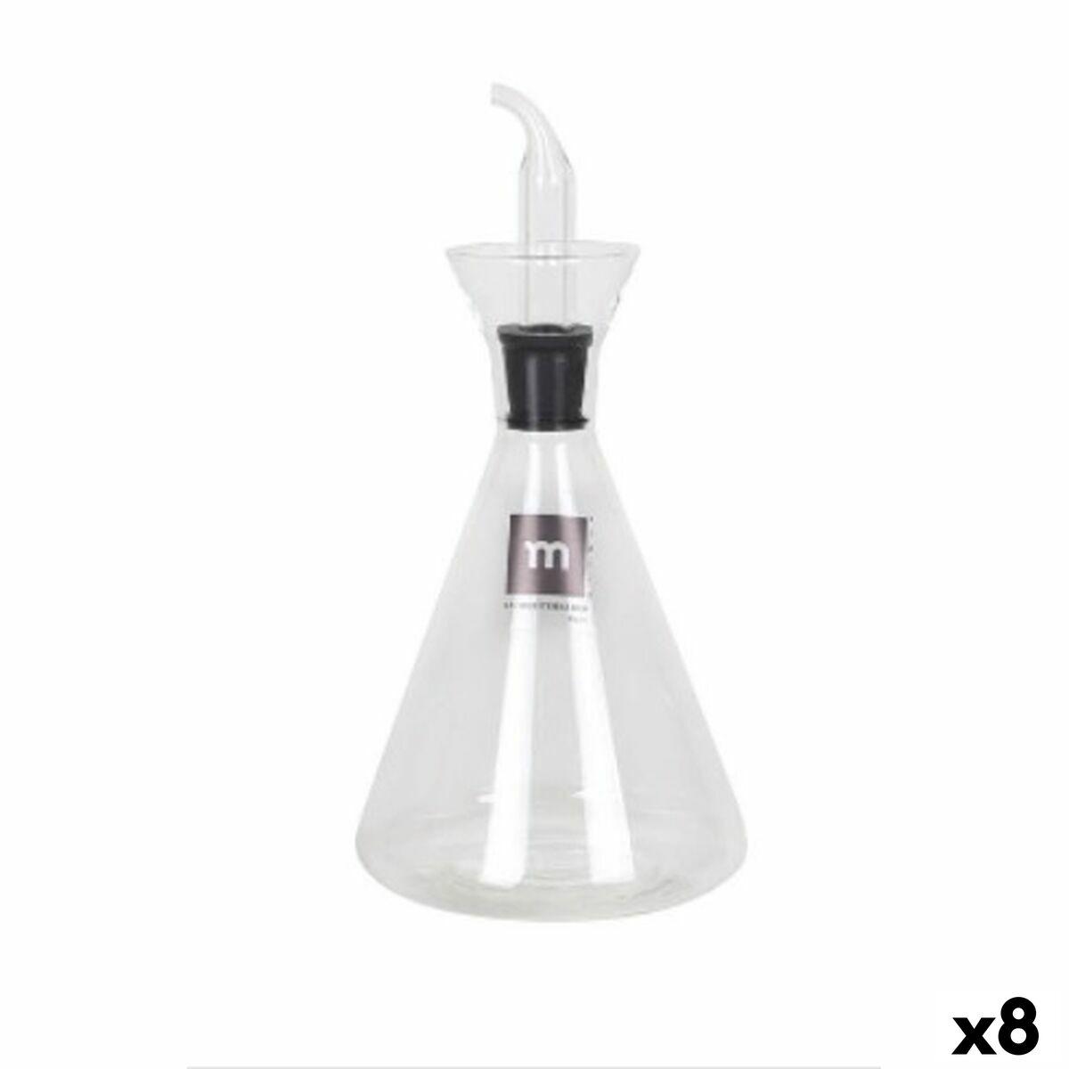 Aceitera La Mediterránea Transparente Vidrio de Borosilicato 250 ml (8 Unidades)