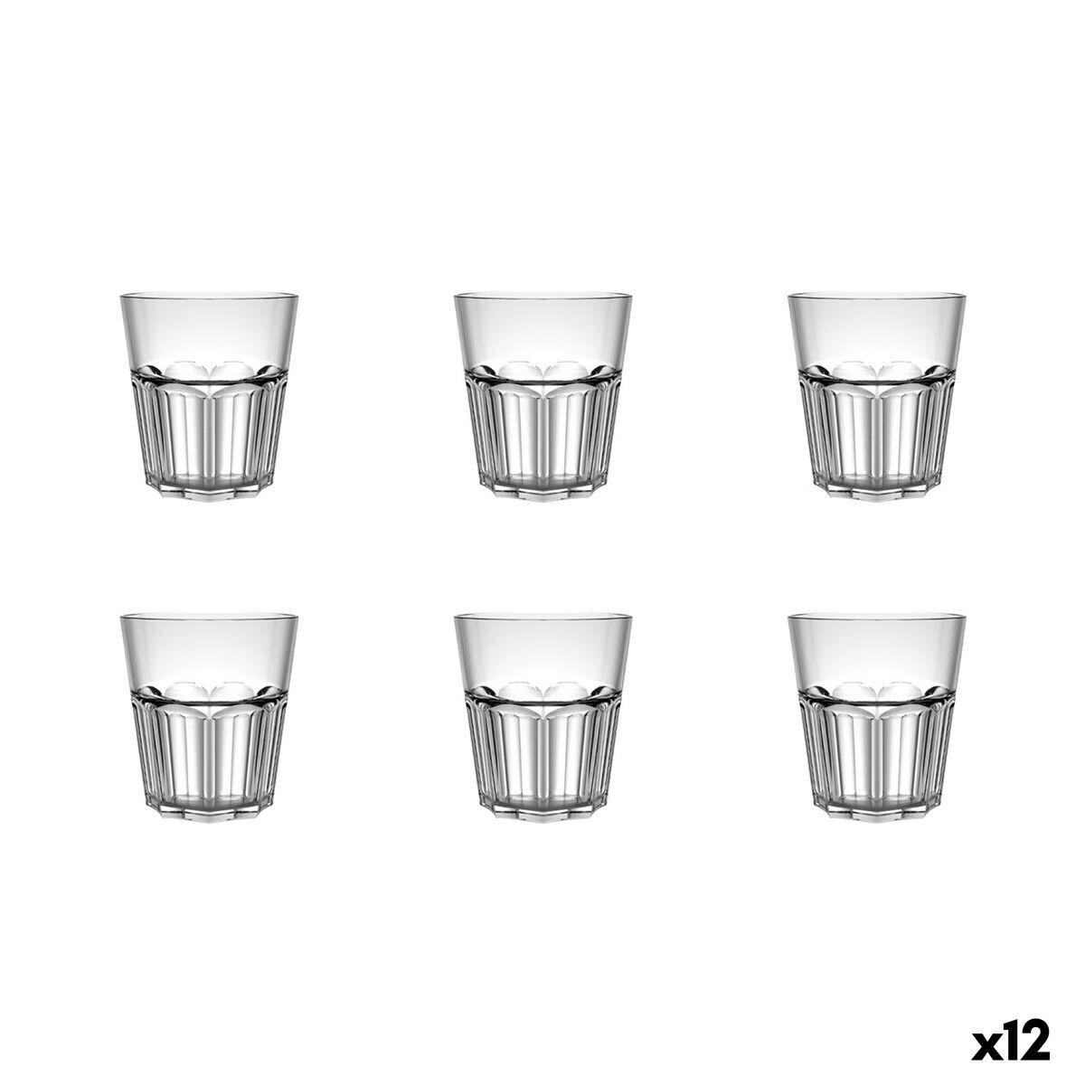 Set de Vasos de Chupito La Mediterránea Salor Transparente Vidrio 43 ml 6 Piezas (12 Unidades)