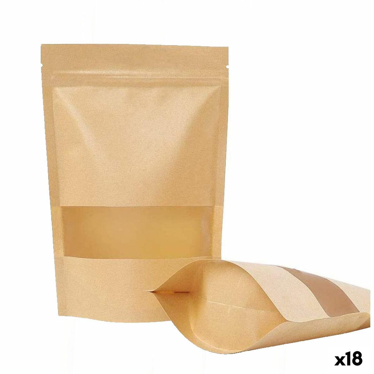 Bolsa Reutilizable para Alimentos Algon 10 x 15 x 3,5 cm 20 Piezas (18 Unidades)