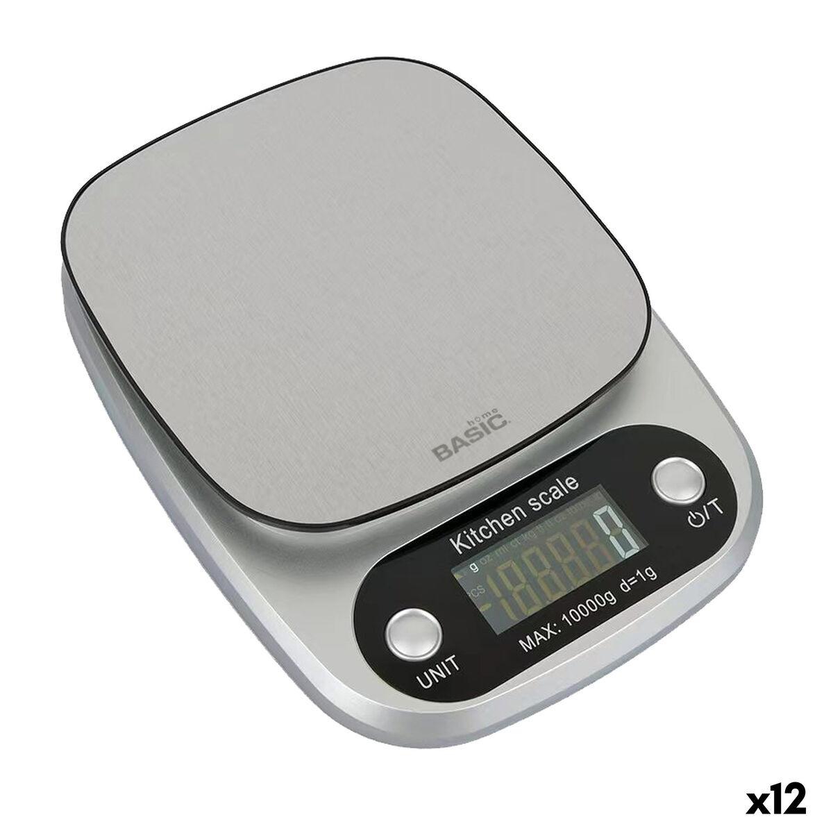 Báscula Digital de Cocina Basic Home 10 kg (12 Unidades)