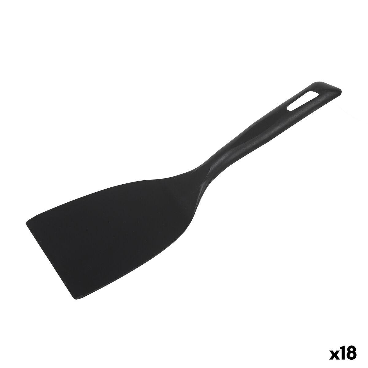 Espátula de Cocina Quttin Negro Nailon 32 x 9,6 x 8,4 cm (18 Unidades)