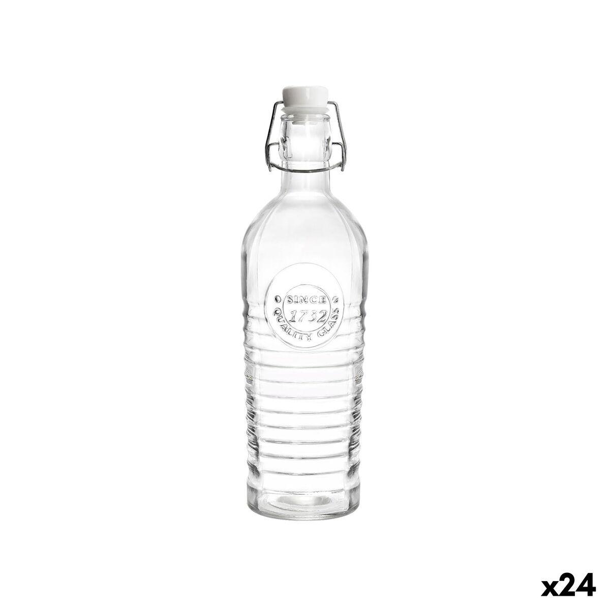 Botella de Cristal La Mediterránea Transparente Vidrio 500 ml (24 Unidades)