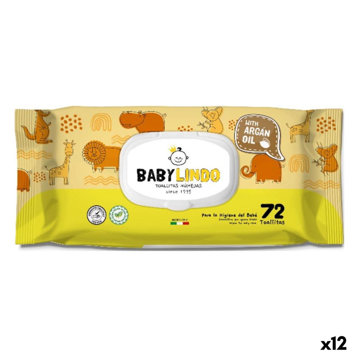 Toallitas Húmedas Baby Lindo Aceite de Argán (12 Unidades)