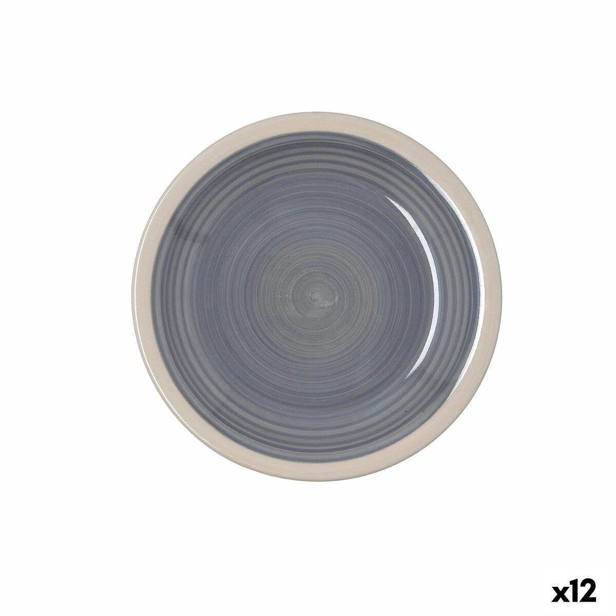 Plato de Postre Quid Baltic Beige Cerámica Ø 19 cm (12 Unidades)