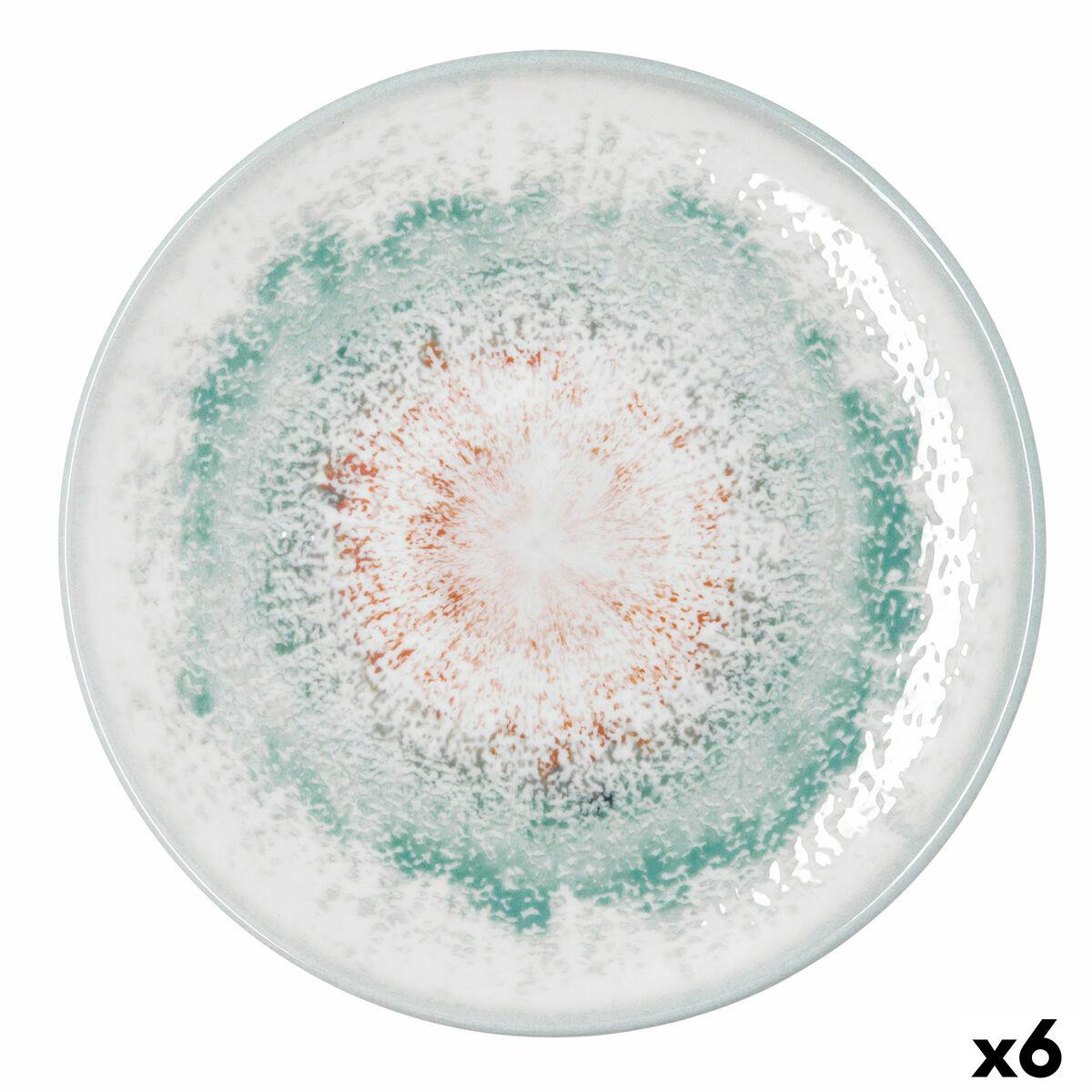 Plato para Pizza Bidasoa Kai Hydrozero Blanco Cerámica Ø 30 cm (6 Unidades)