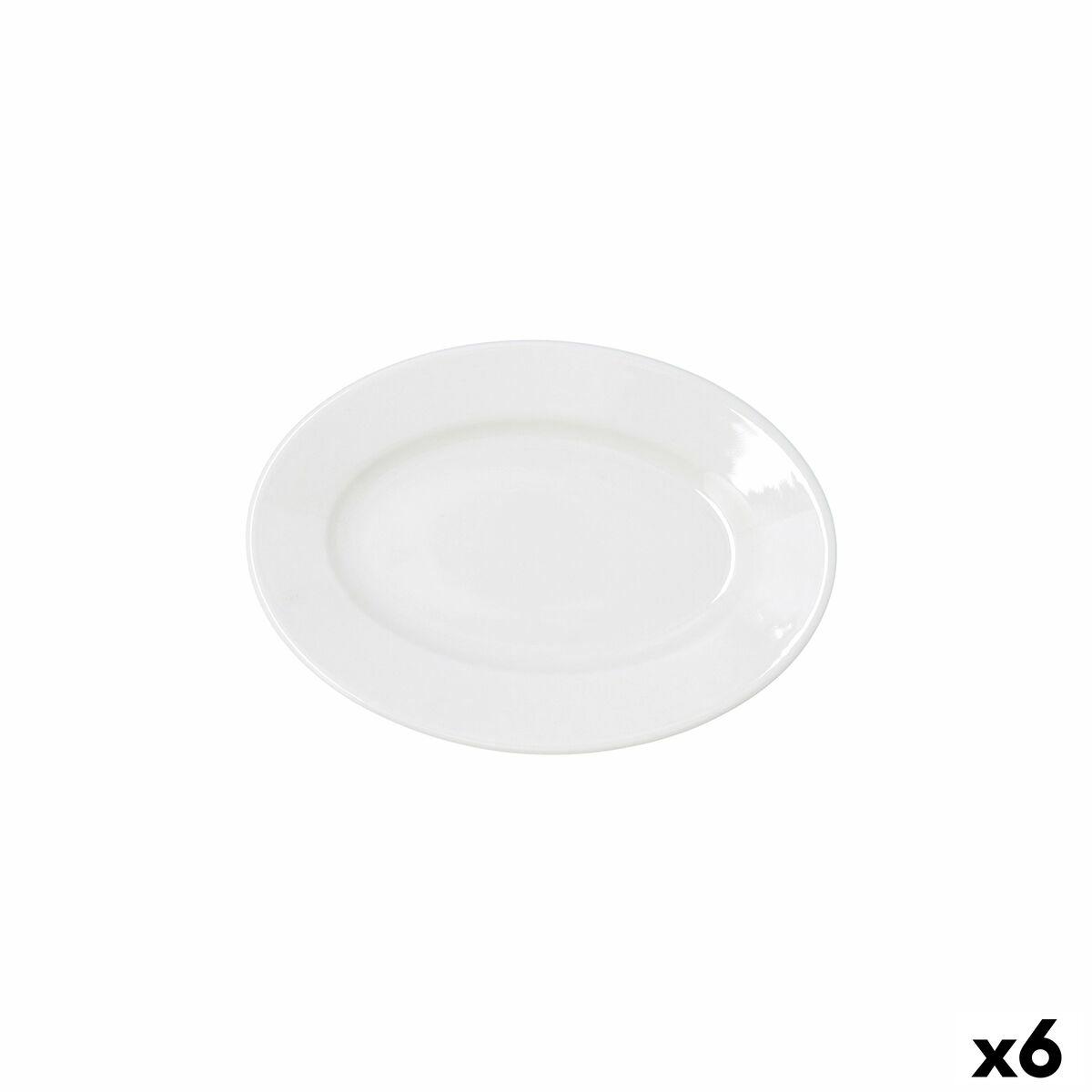 Bandeja de Aperitivos Bidasoa Serenity Hydrozero Blanco Ø 20 cm (6 Unidades)