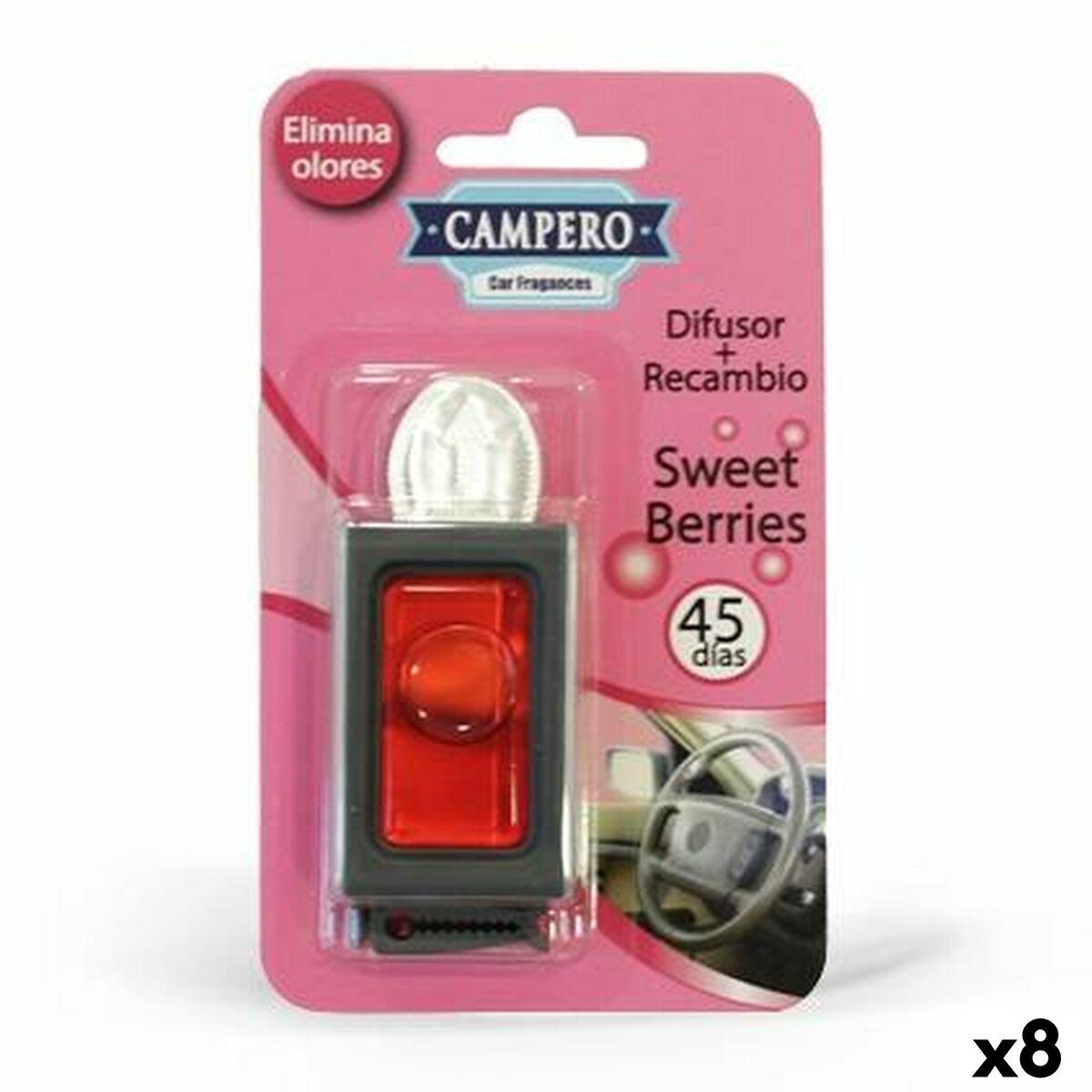 Ambientador para Coche VINFER Frutos rojos (8 Unidades)