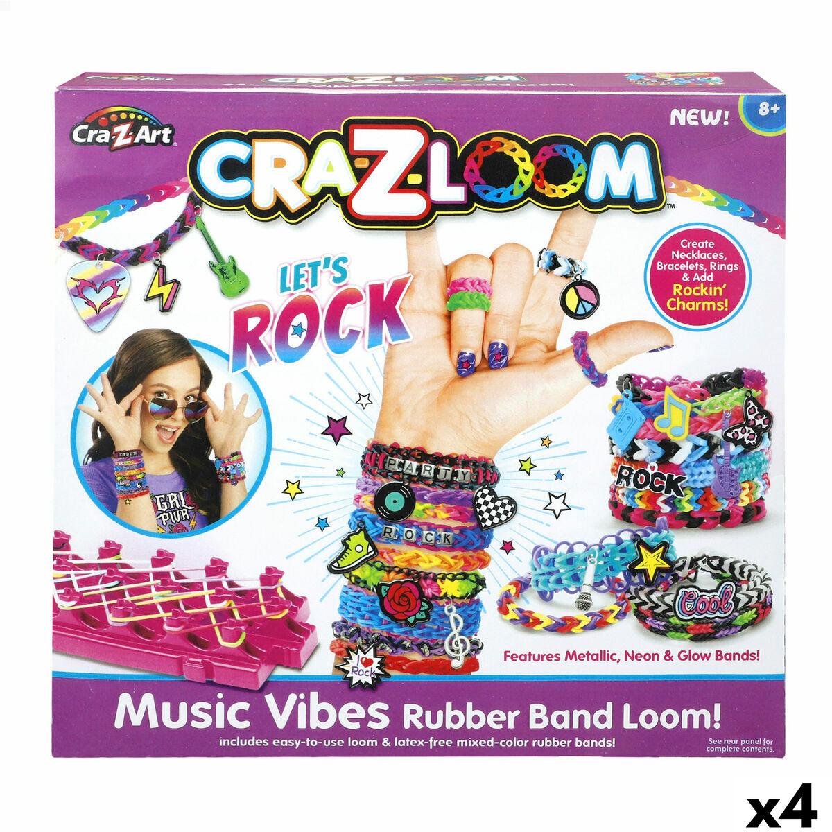 Kit Creación de Pulseras Cra-Z-Art 33 x 5 x 3 cm (4 Unidades)