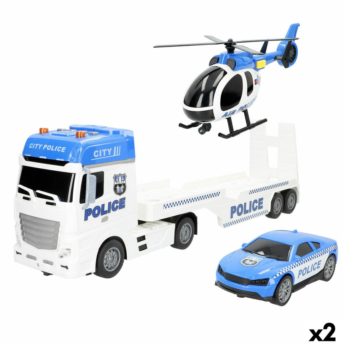Camión Portavehículos Speed & Go 55 x 17 x 12 cm (2 Unidades)