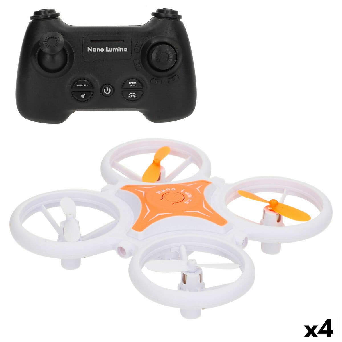 Helicóptero con Radiocontrol Colorbaby (4 Unidades)