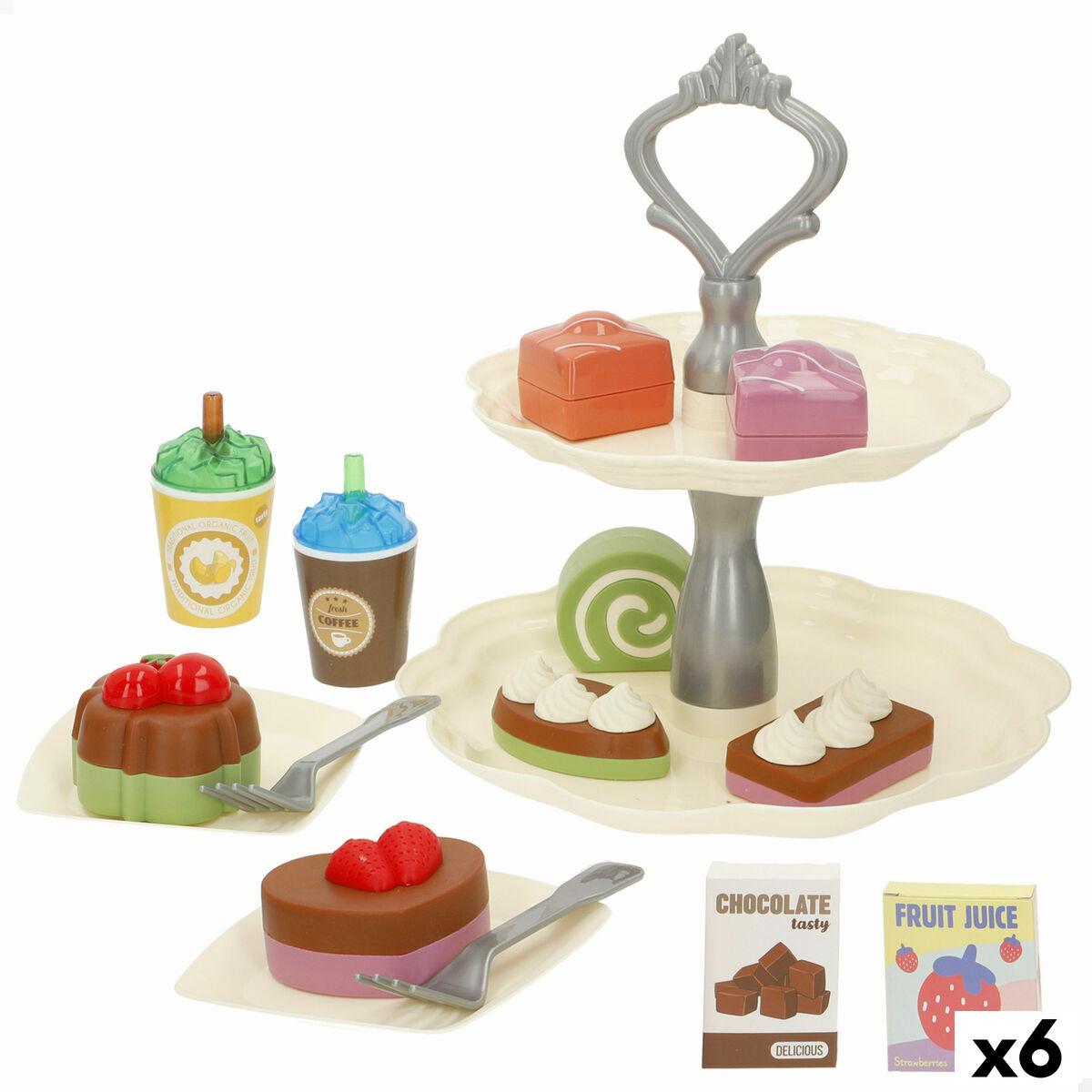 Set de Alimentos de Juguete 16 Piezas (6 Unidades)