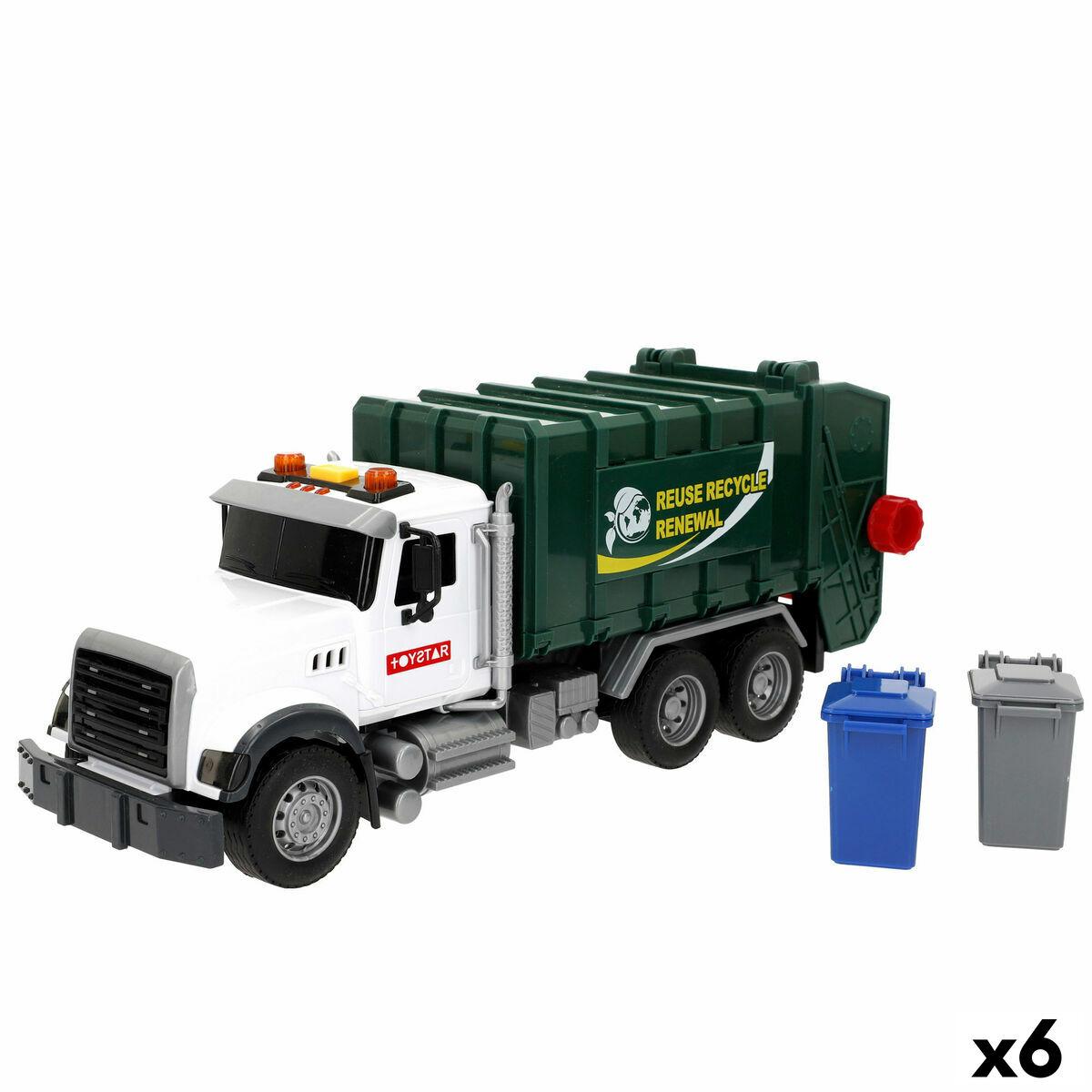 Camión de Basura Speed & Go 31 x 13 x 10 cm (6 Unidades)