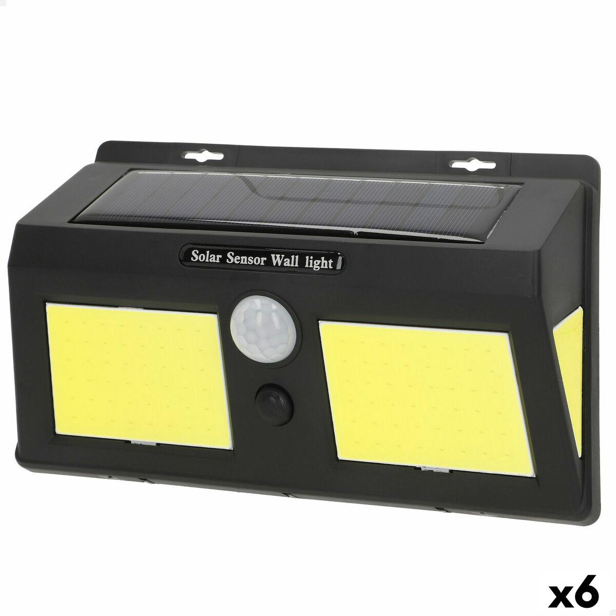 Lámpara solar Aktive 19 x 12 x 4,5 cm (6 Unidades)