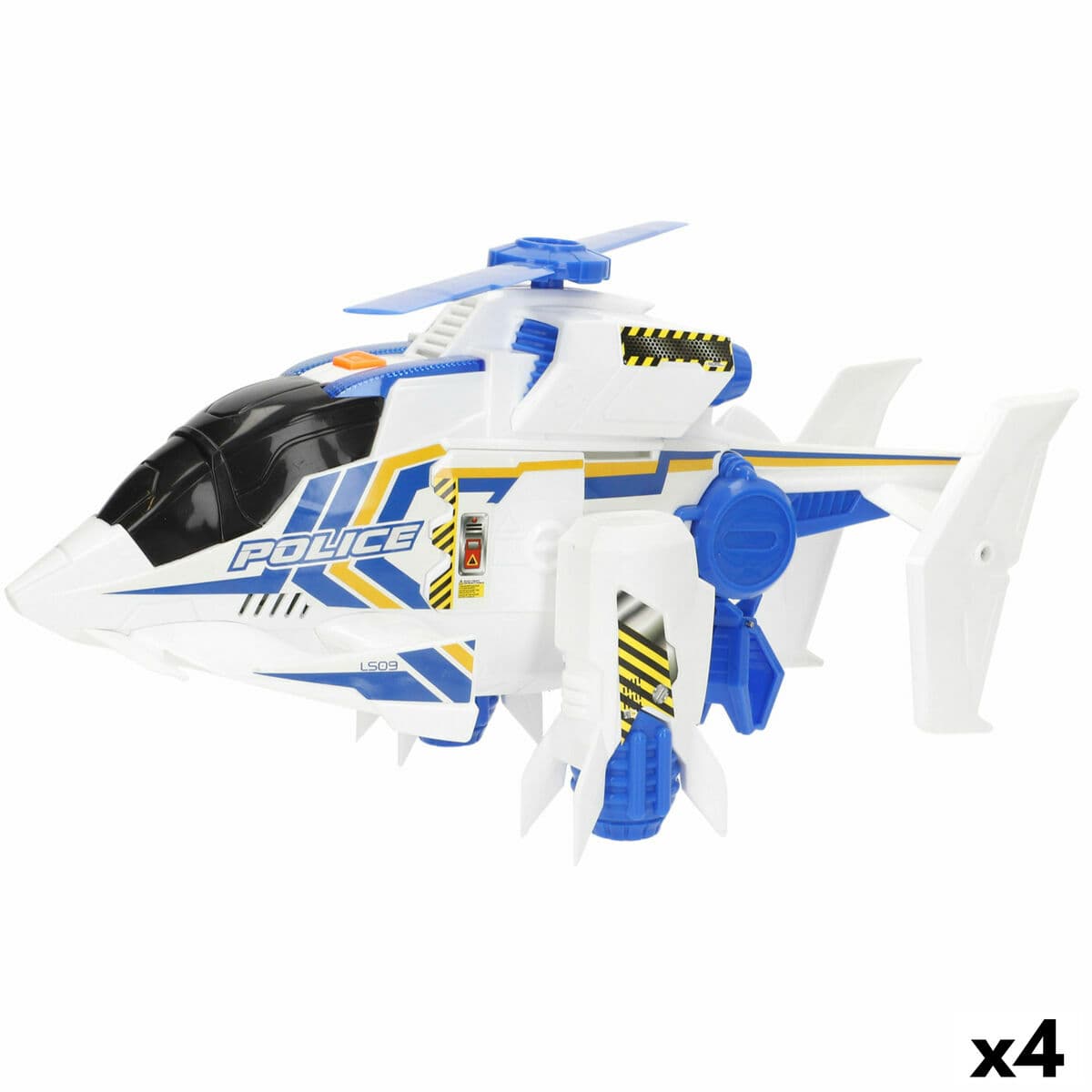 Helicóptero Teamsterz (4 Unidades)