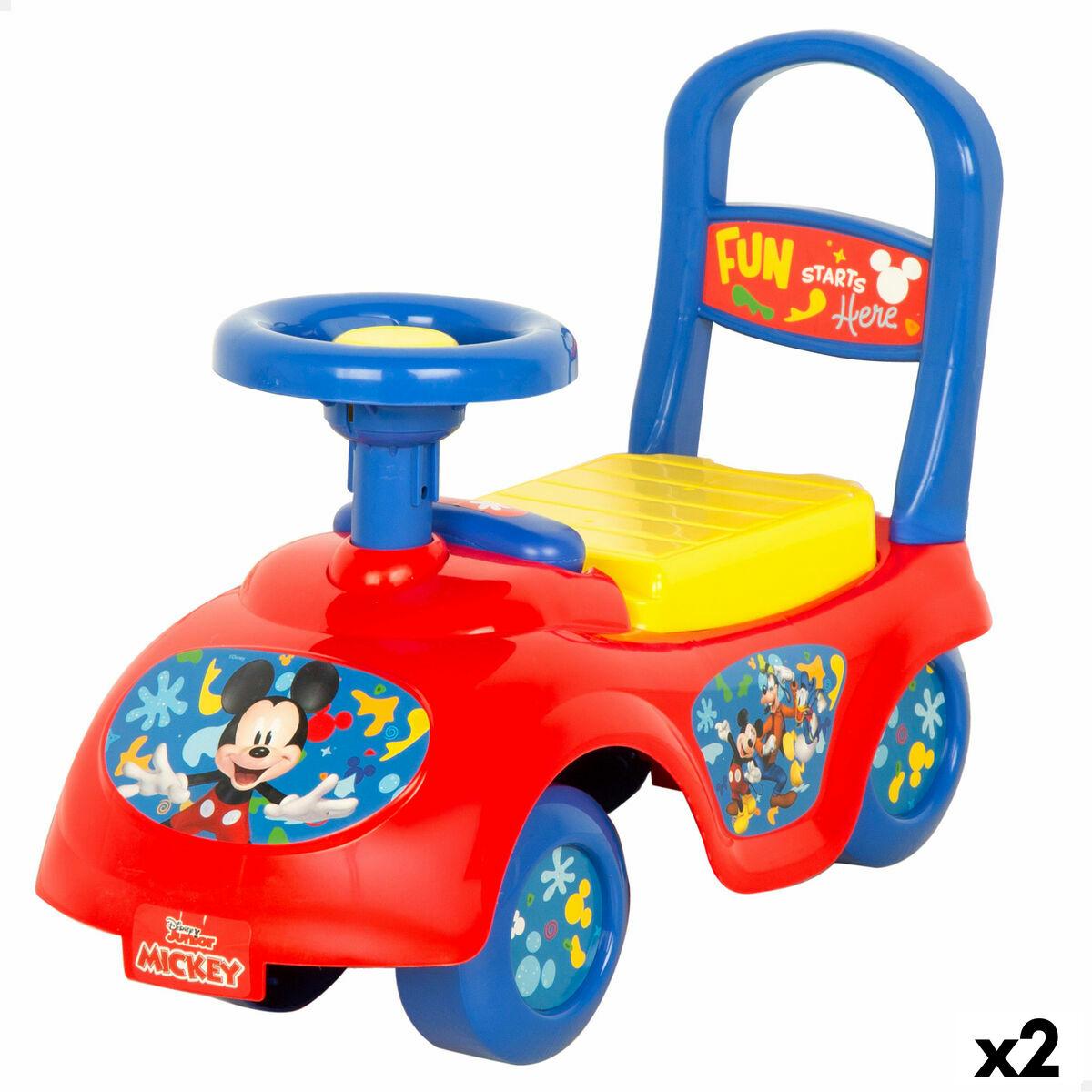 Correpasillos Mickey Mouse 43 x 37 x 21 cm (2 Unidades)