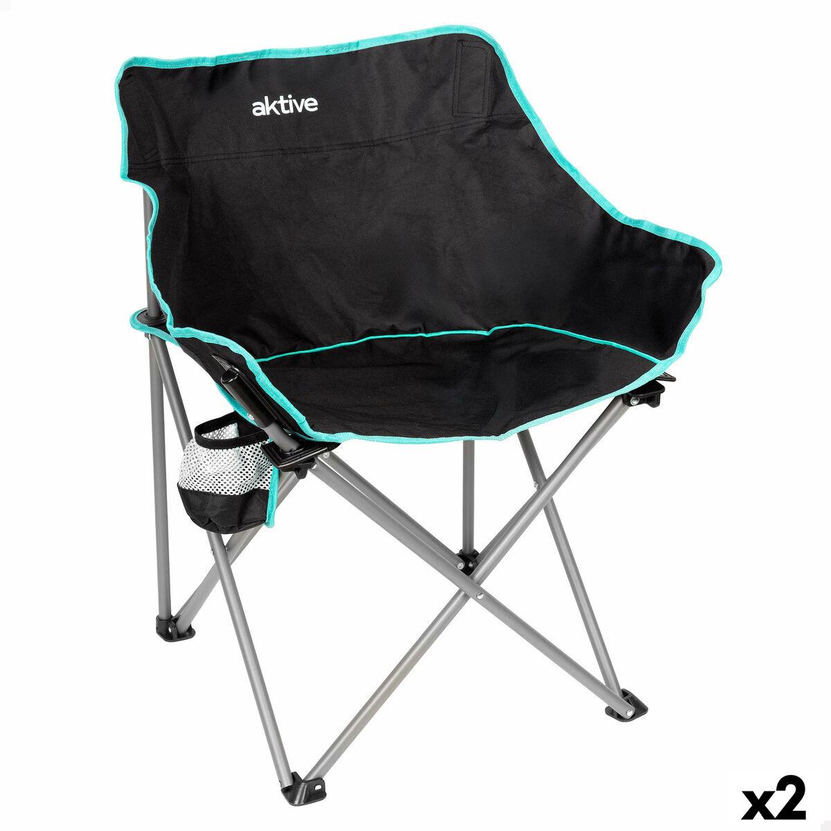 Silla Plegable Aktive 50 X 74 X 47 CM (2 Unidades)