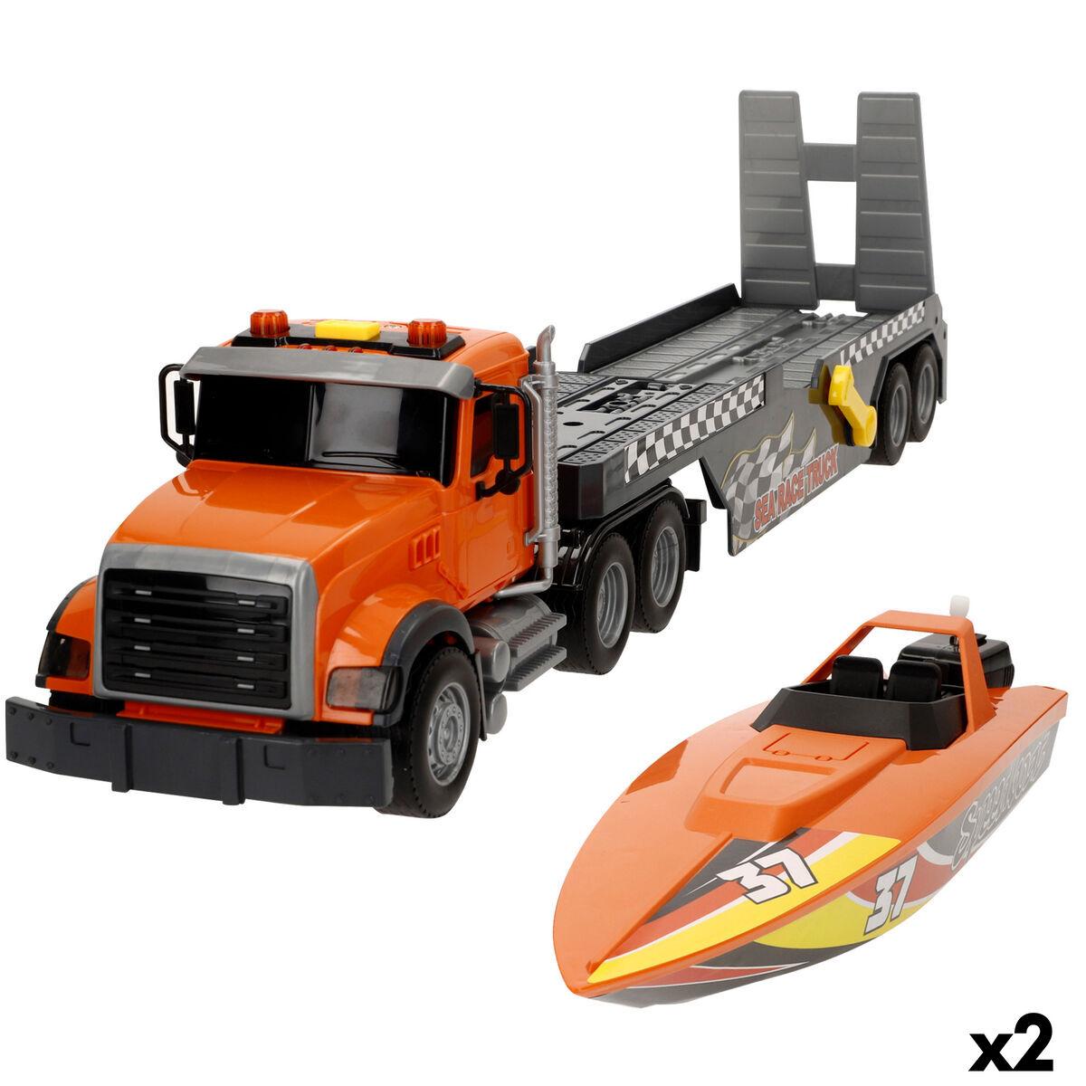 Camión Portavehículos Speed & Go 53 X 15 X 10 CM (2 Unidades)