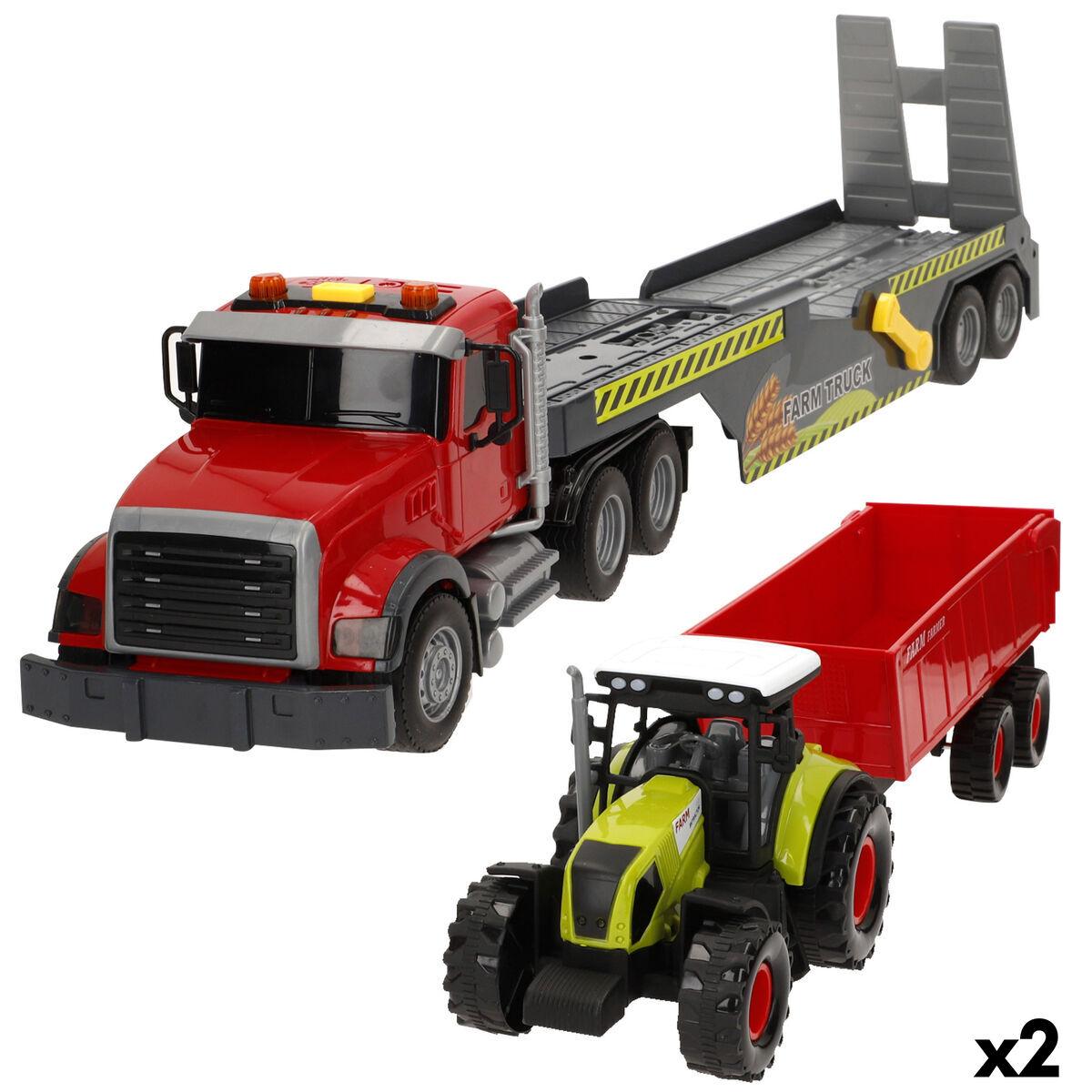 Camión Portavehículos Speed & Go 53 X 15 X 10 CM (2 Unidades)
