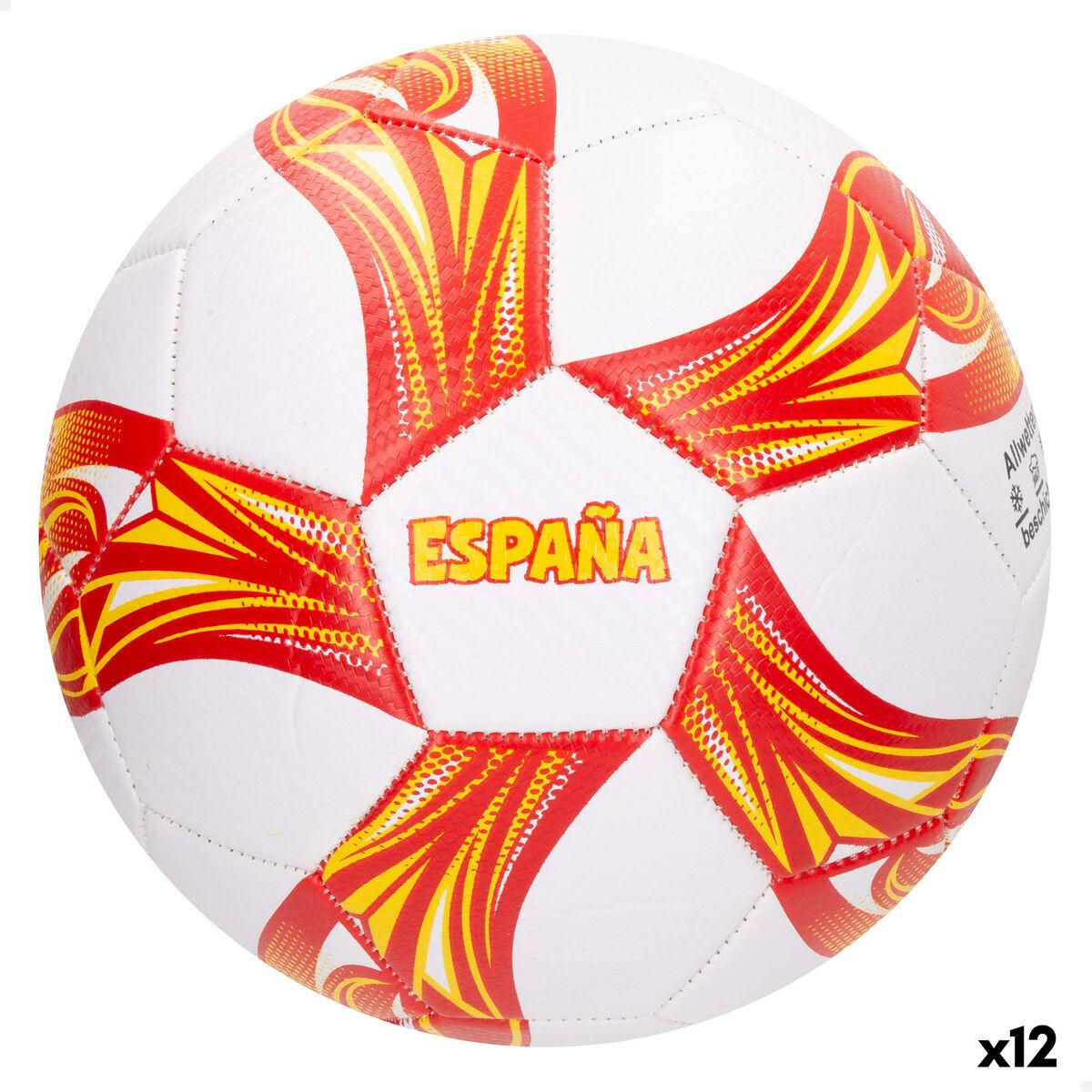 Balón de Fútbol John Toys España Talla 5 22 x 22 x 22 cm 12 Unidades