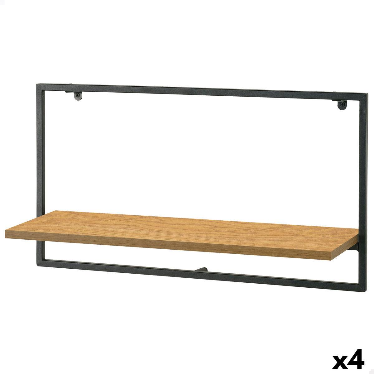 Estante Max Home Hierro Madera MDF 65 X 35 X 20 CM (4 Unidades)