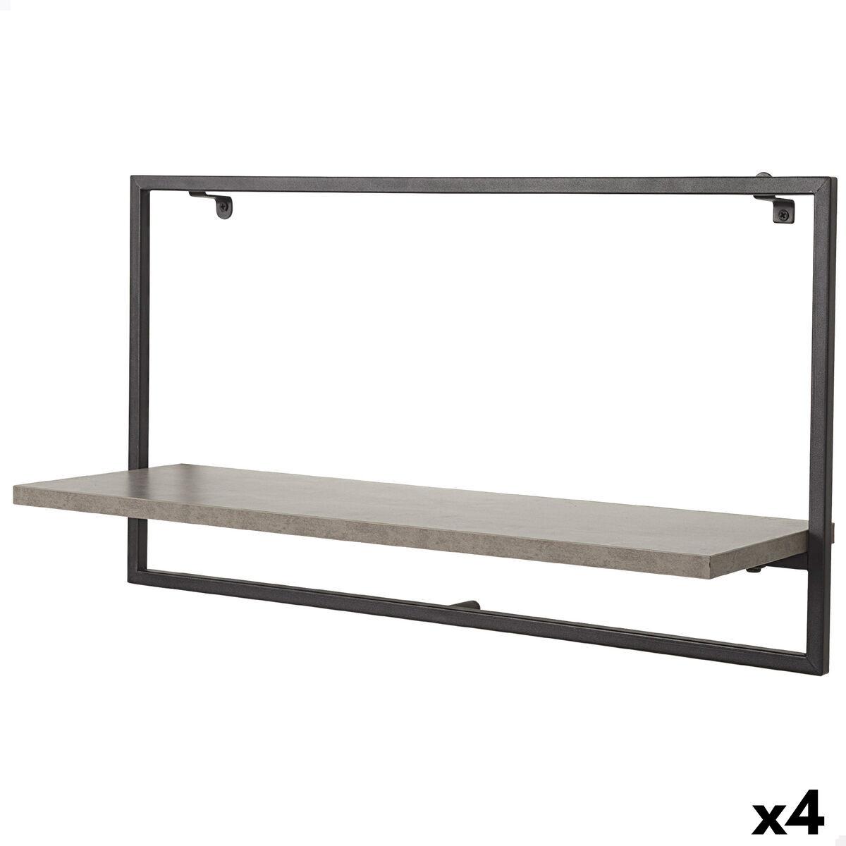 Estante Max Home Hierro Madera MDF 65 X 35 X 20 CM (4 Unidades)