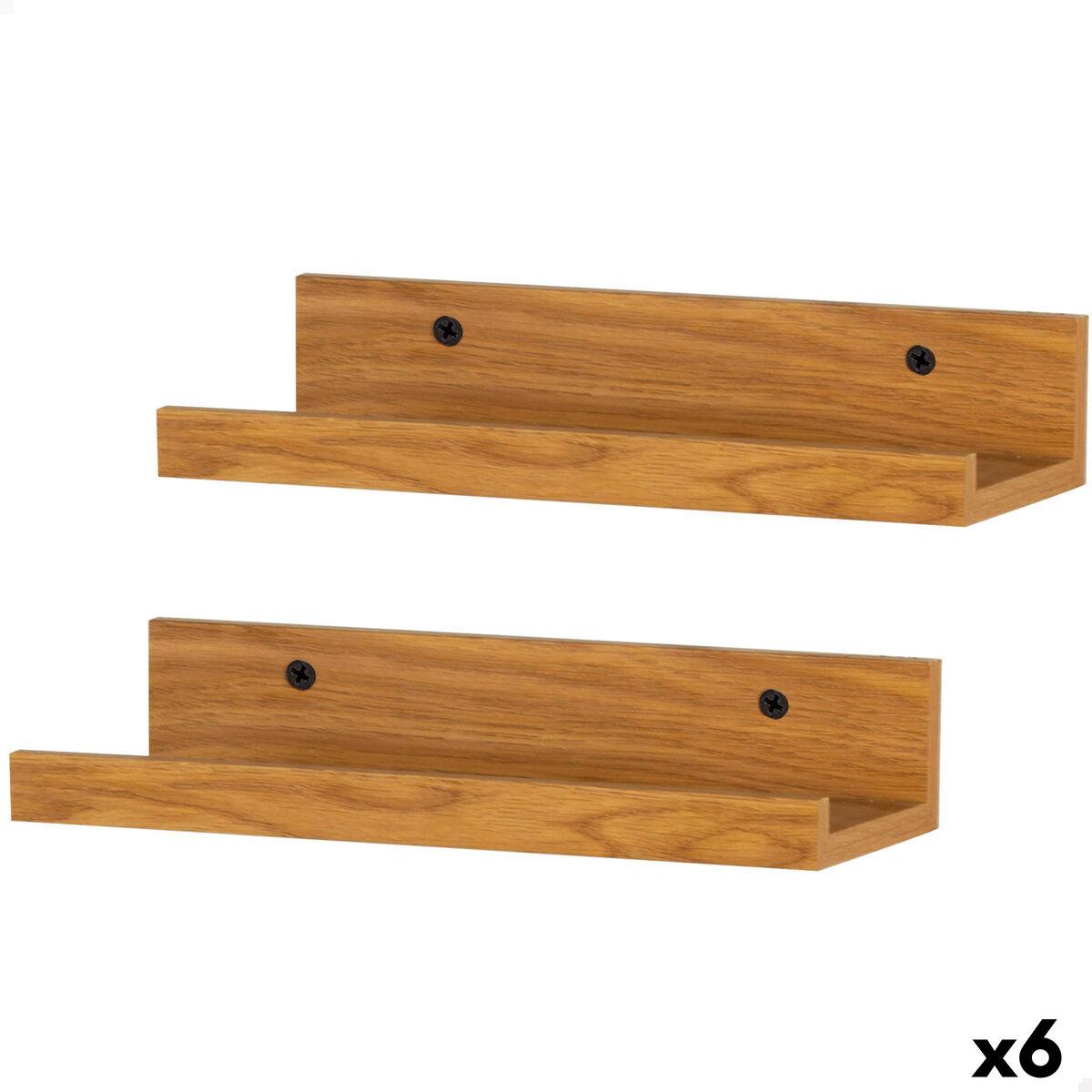 Estantes Max Home Madera MDF 25 X 5 X 10 CM (6 Unidades)