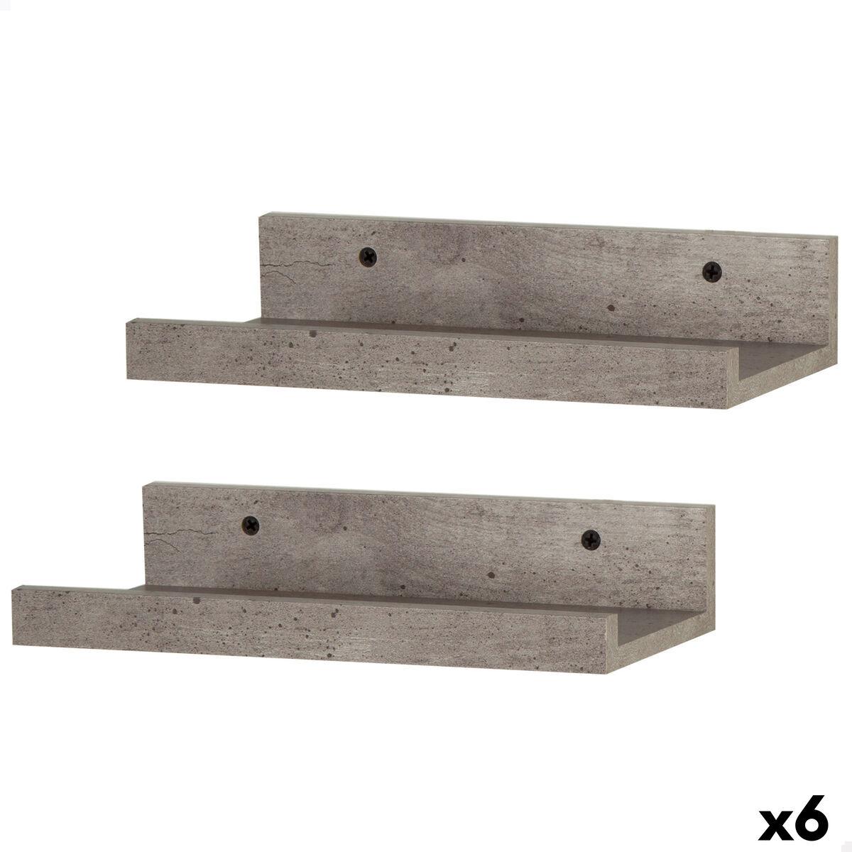 Estantes Max Home Madera MDF 25 X 5 X 10 CM (6 Unidades)