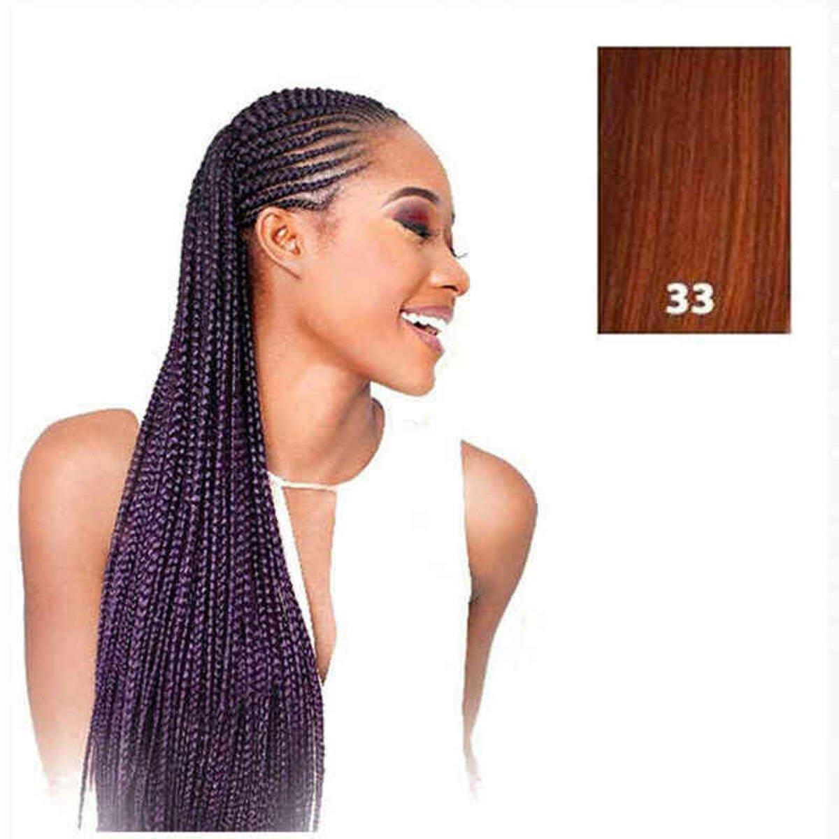 Extensiones para el Pelo X-Pression 208,28 cm pelo sintetico Nº 33