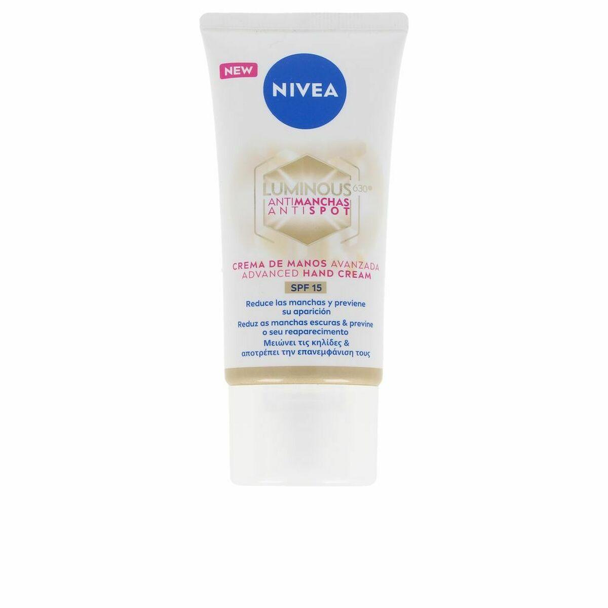 Crema de Manos Antimanchas Nivea 42428848 50 ml Spf 15