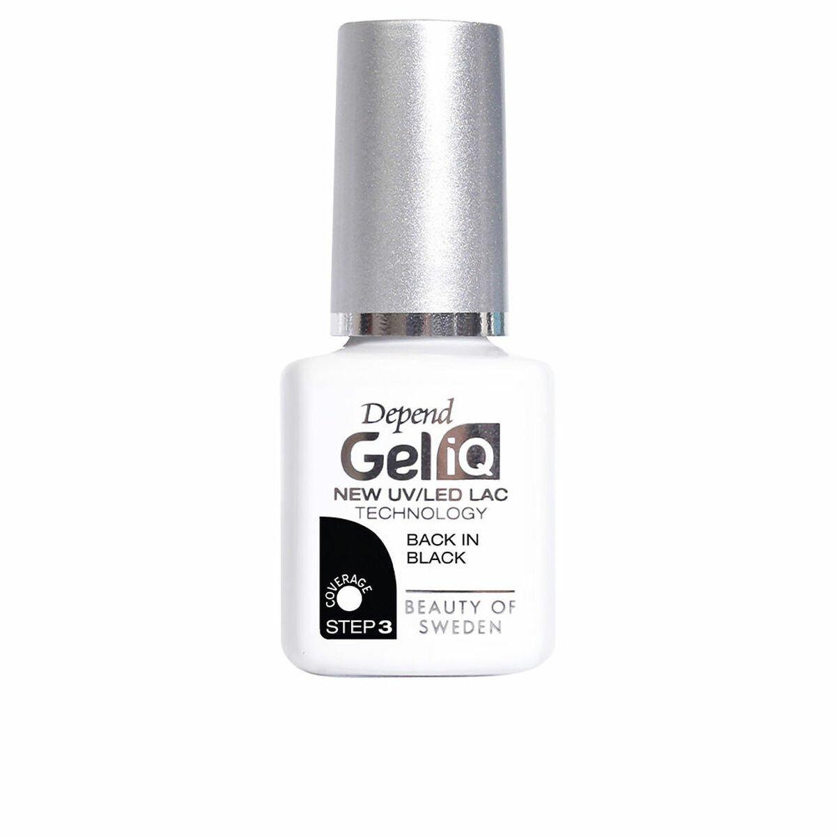 Esmalte de uñas Beter Gel Iq Back In Black 5 ml
